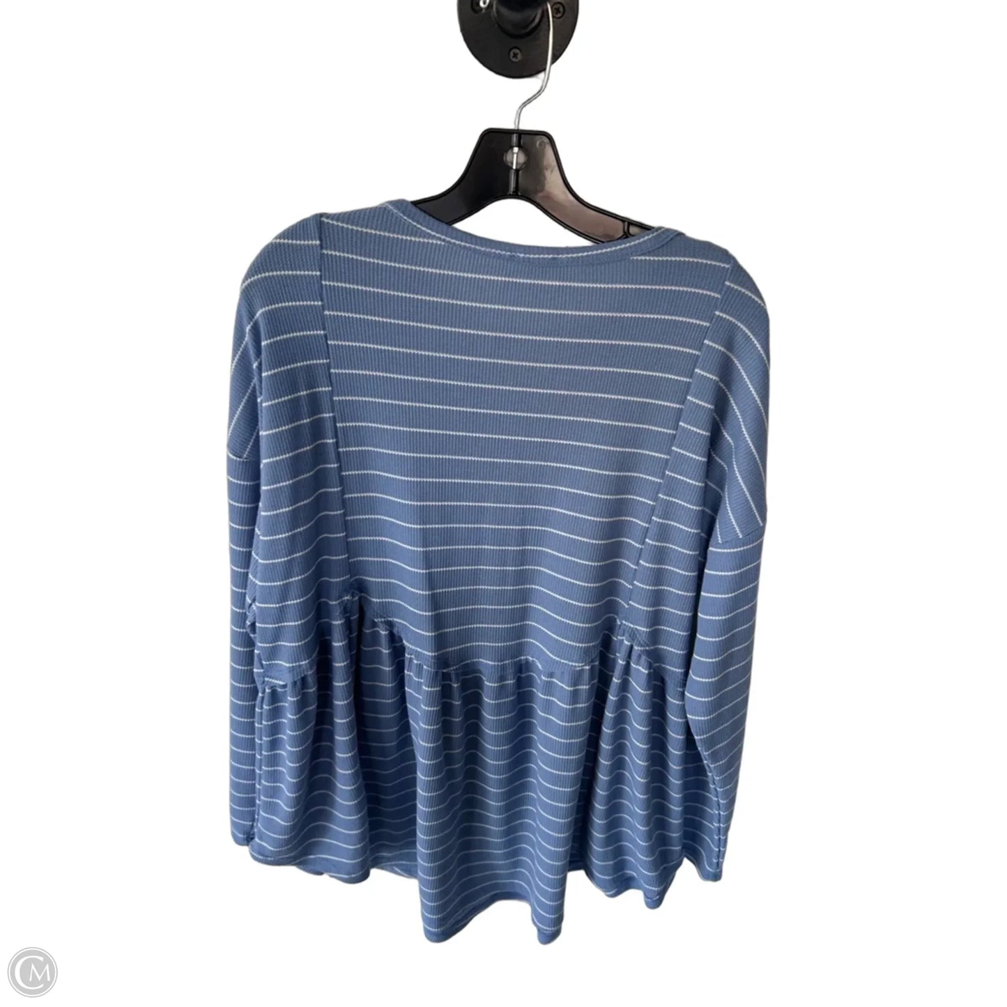 Dress Casual Short By Arula In Blue & White, Size: Xl