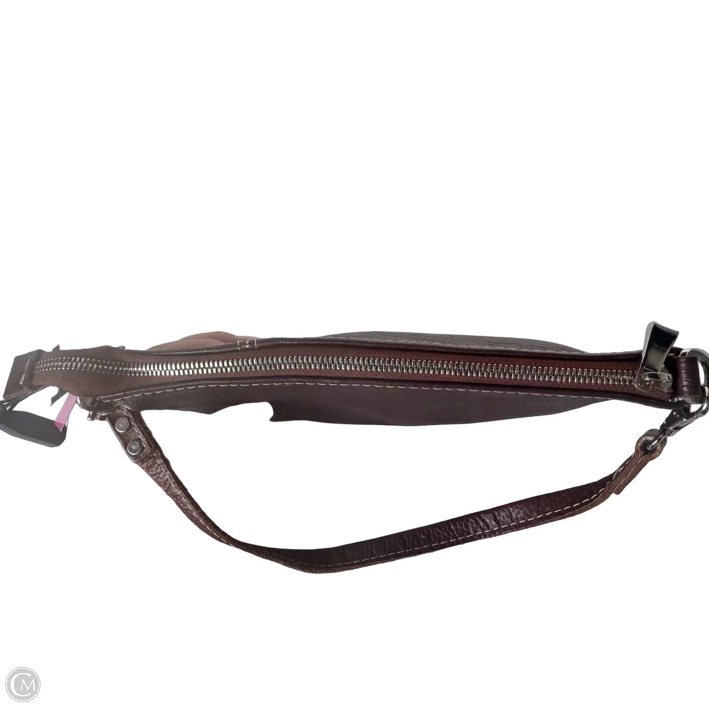 Handbag Leather By Cmc, Size: Small