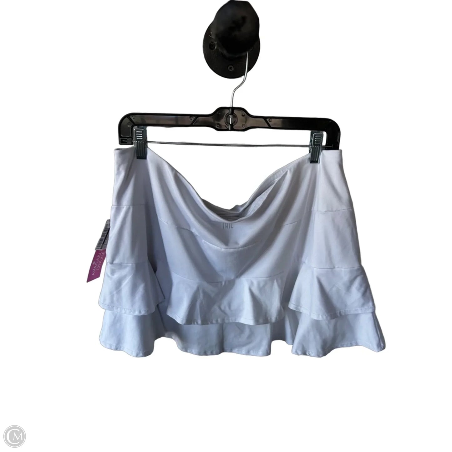 Athletic Skort By Tail In White, Size: Xl