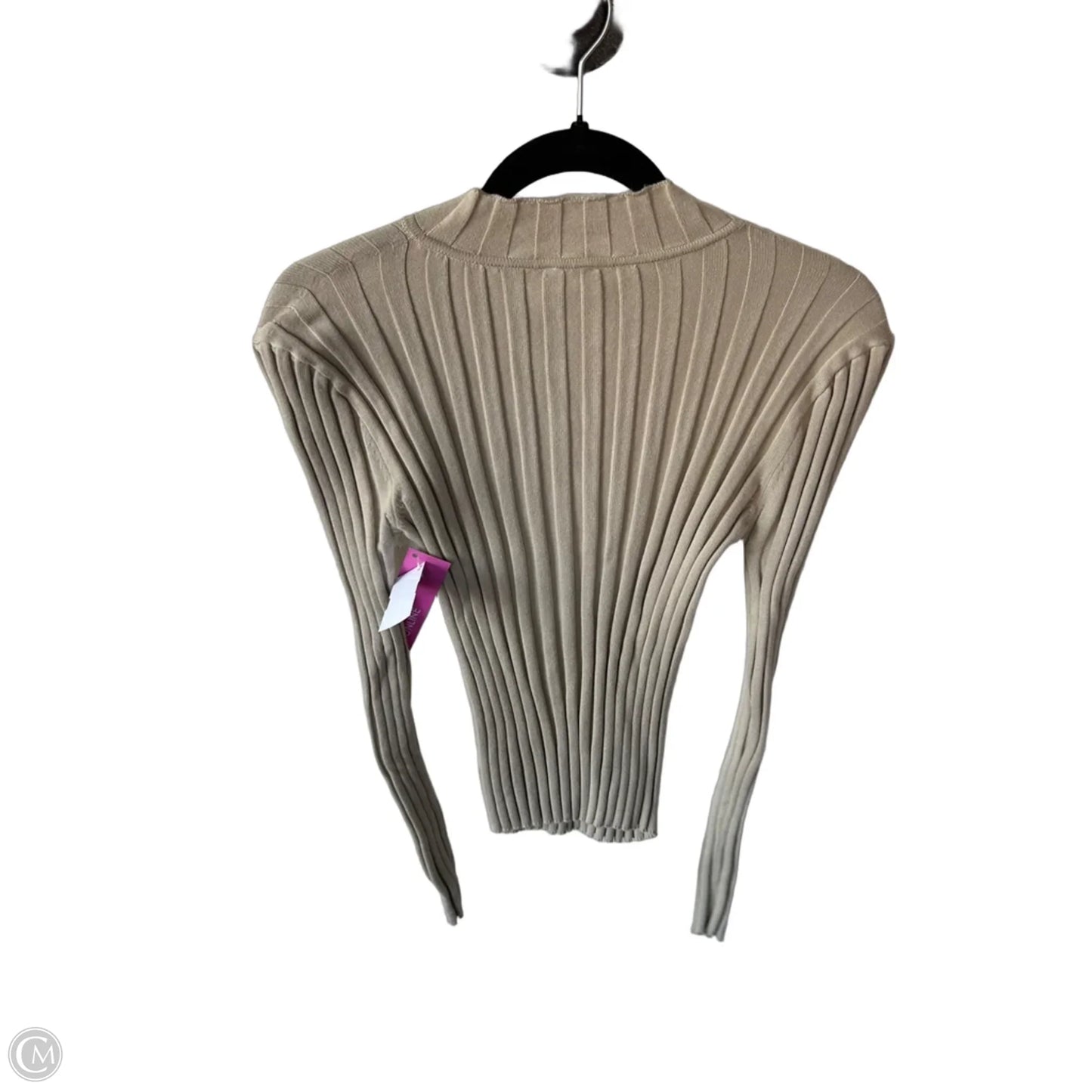 Sweater By Cabi In Tan, Size: S