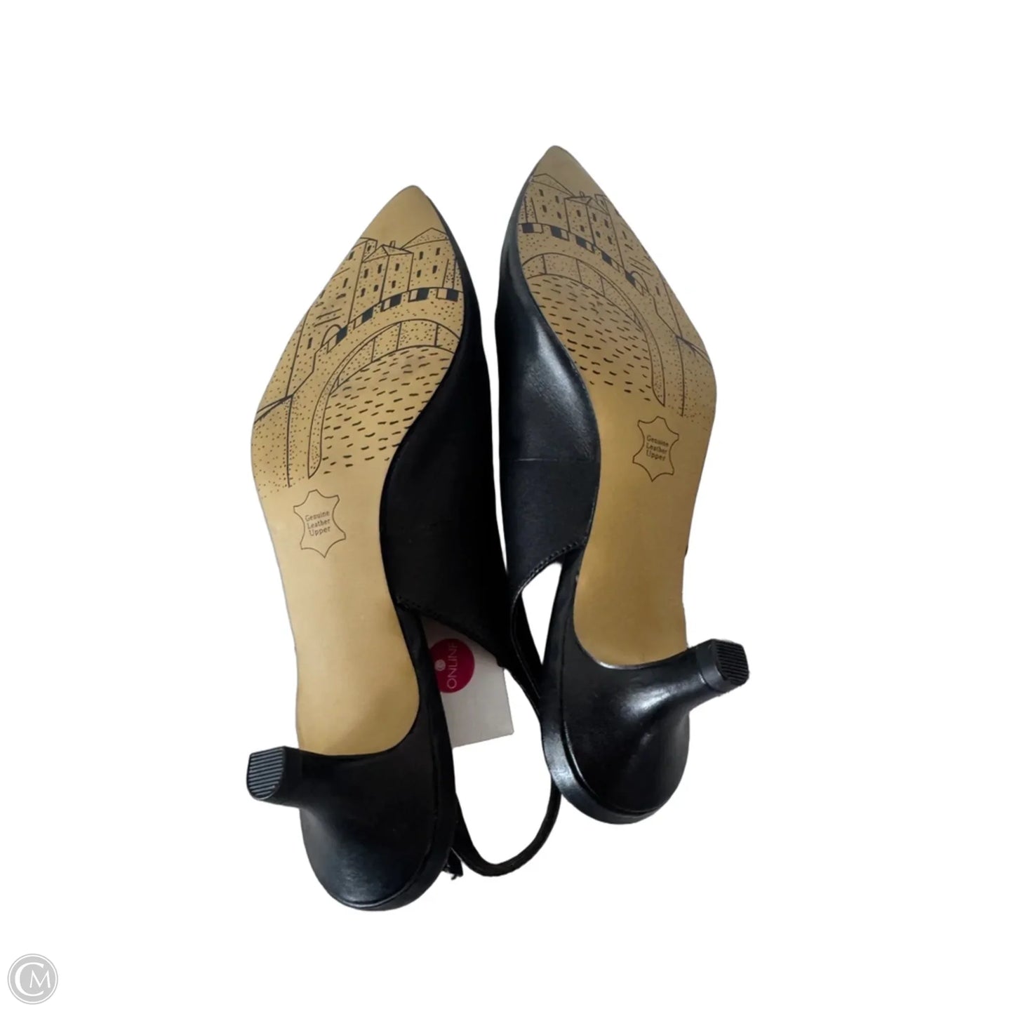 Shoes Heels Kitten By Clothes Mentor In Black, Size: 8