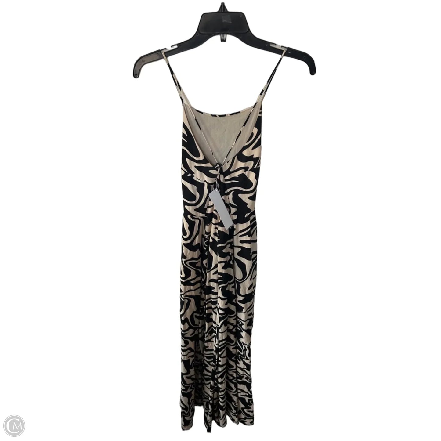 Dress Casual Maxi By By Together In Black & Tan, Size: M