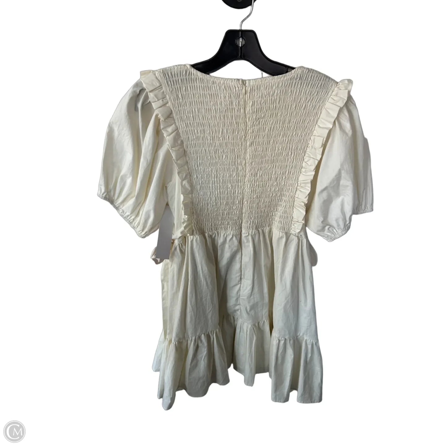 Dress Party Short By Bohme In Cream, Size: L