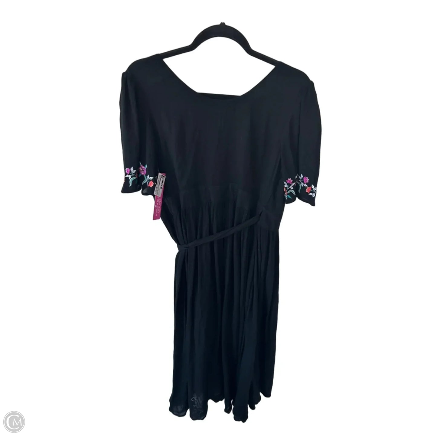 Dress Work By Tommy Bahama In Black & Green, Size: M