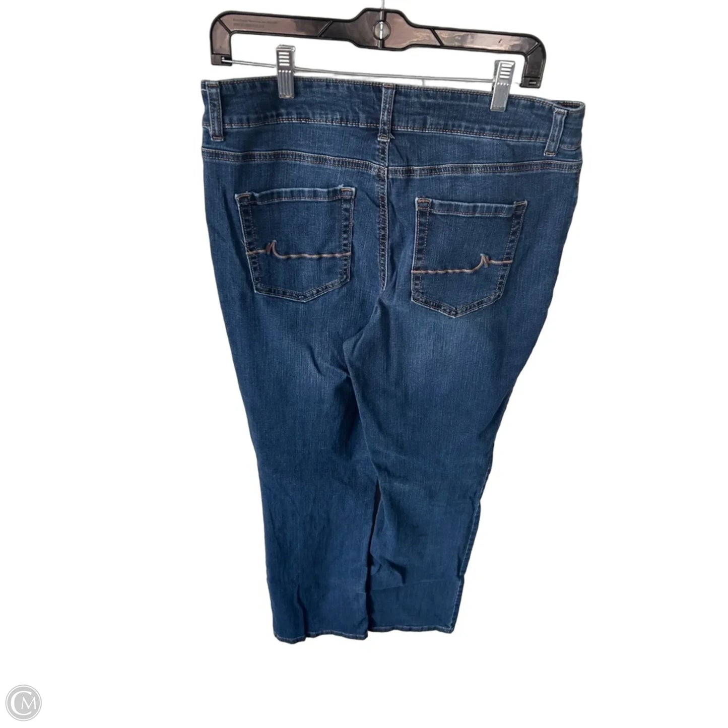 Jeans Boot Cut By Maurices In Blue Denim, Size: 12