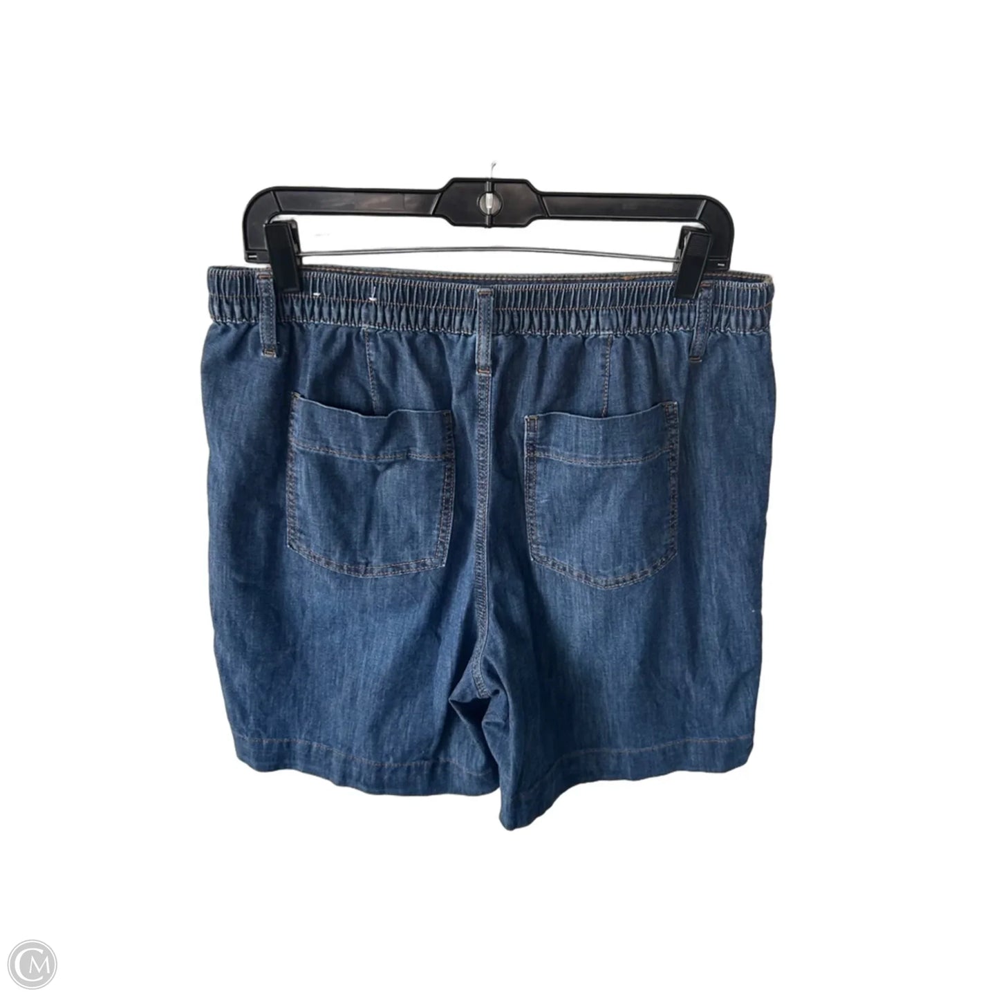 Shorts By Chicos In Blue Denim, Size: 8