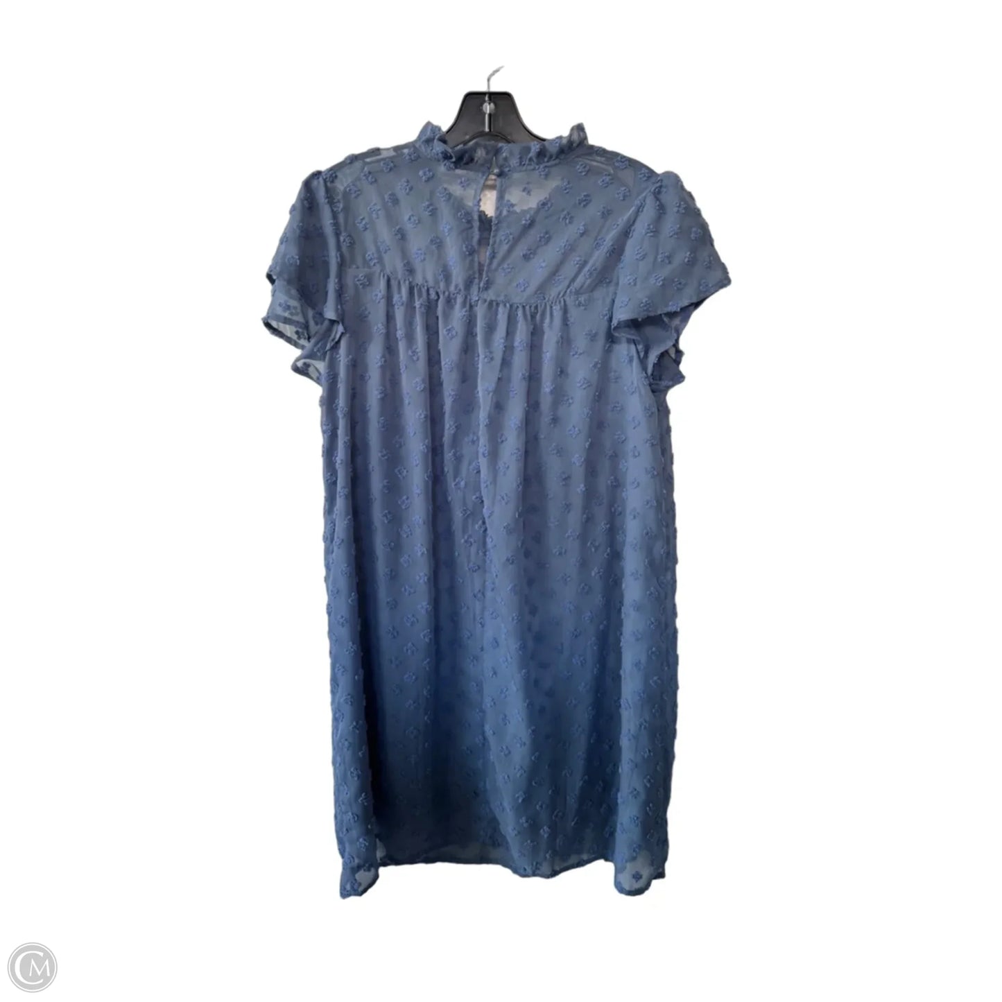 Dress Casual Short By Cme In Blue, Size: M