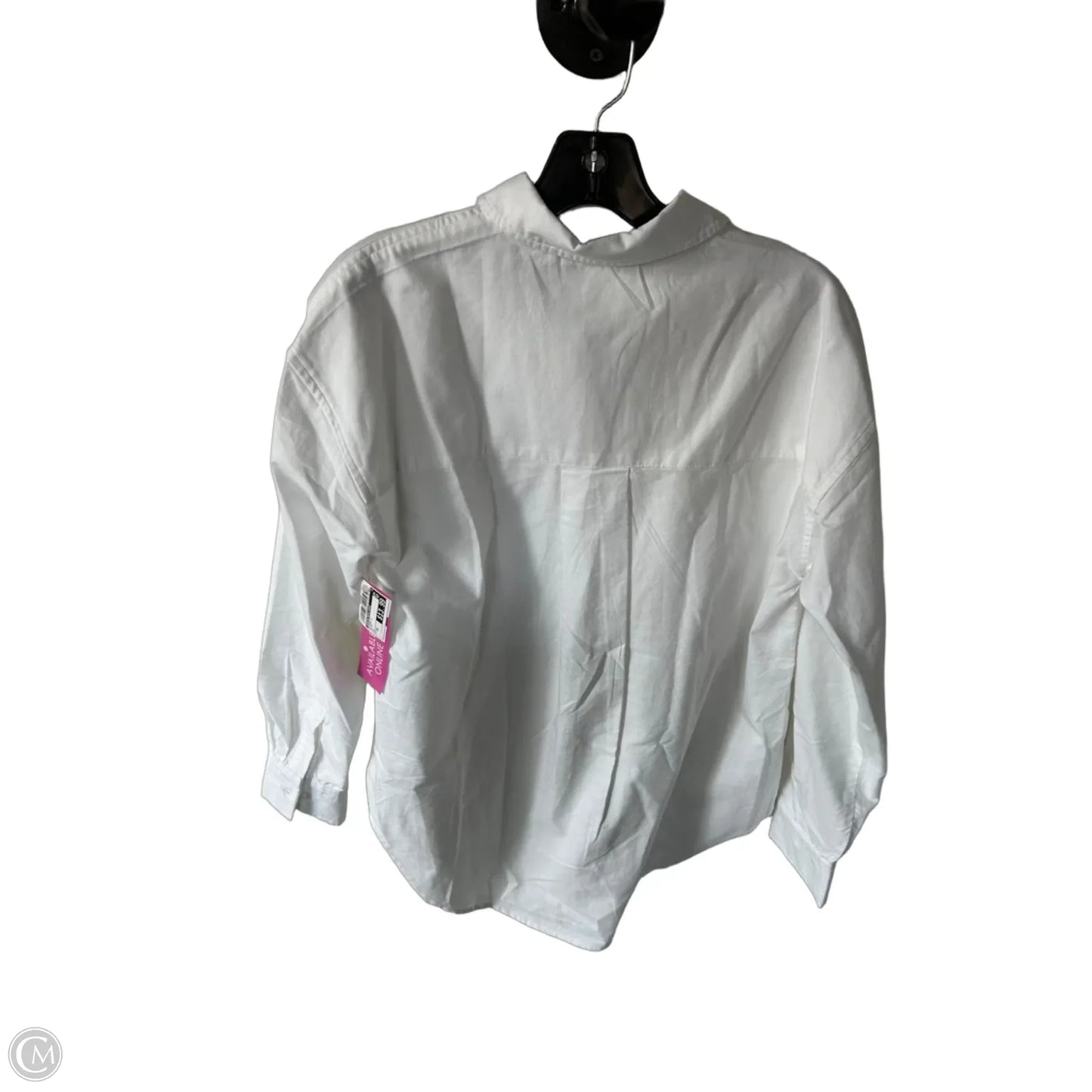 Blouse Long Sleeve By Beachlunchlounge In White, Size: Xs