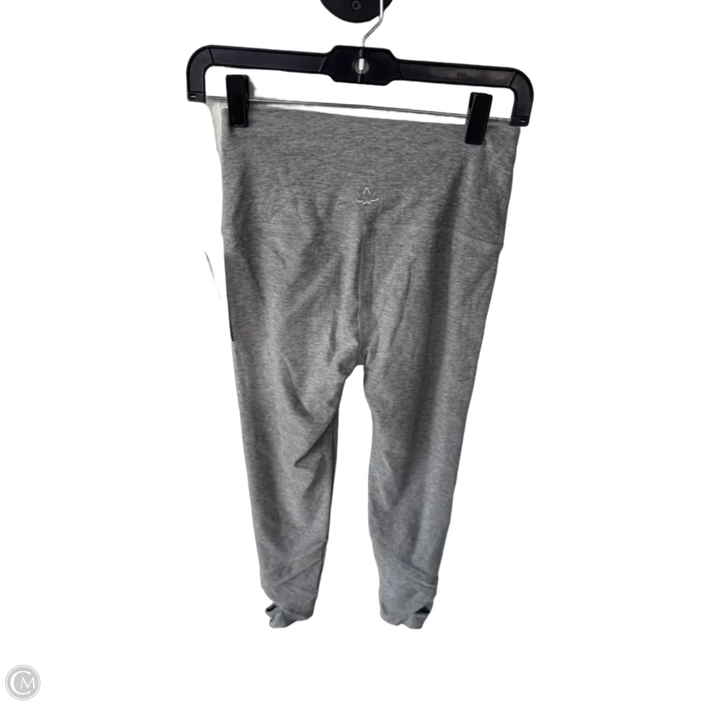 Athletic Leggings By Beyond Yoga In Grey, Size: M