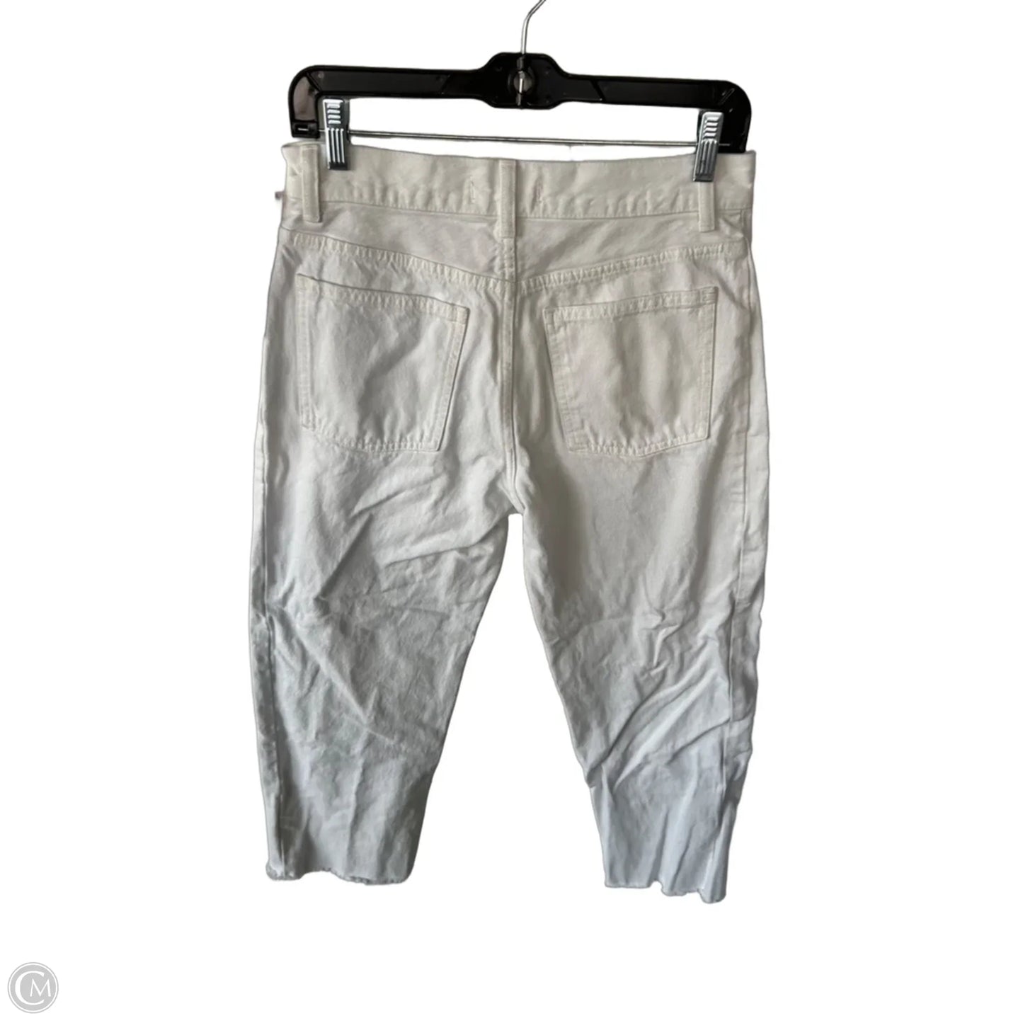Jeans Straight By Madewell In White Denim, Size: 2