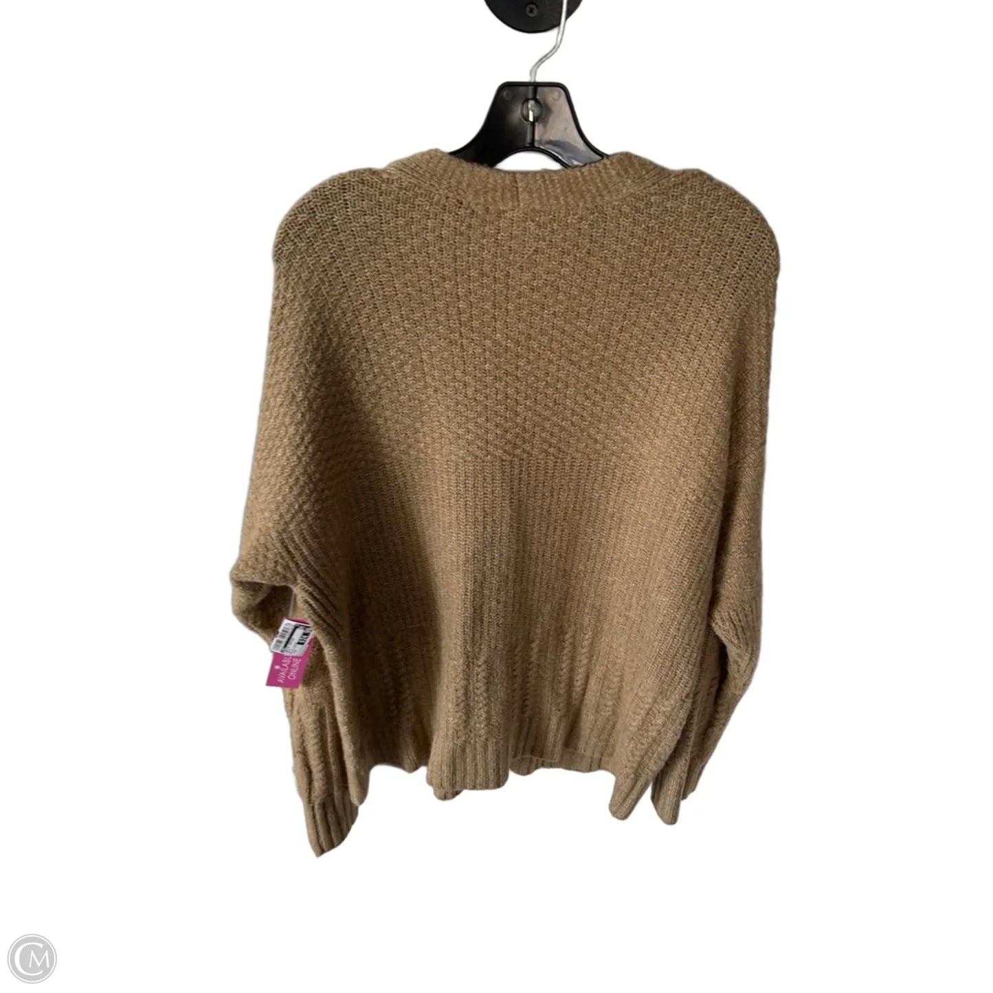 Sweater Cardigan By Cabi In Brown, Size: M