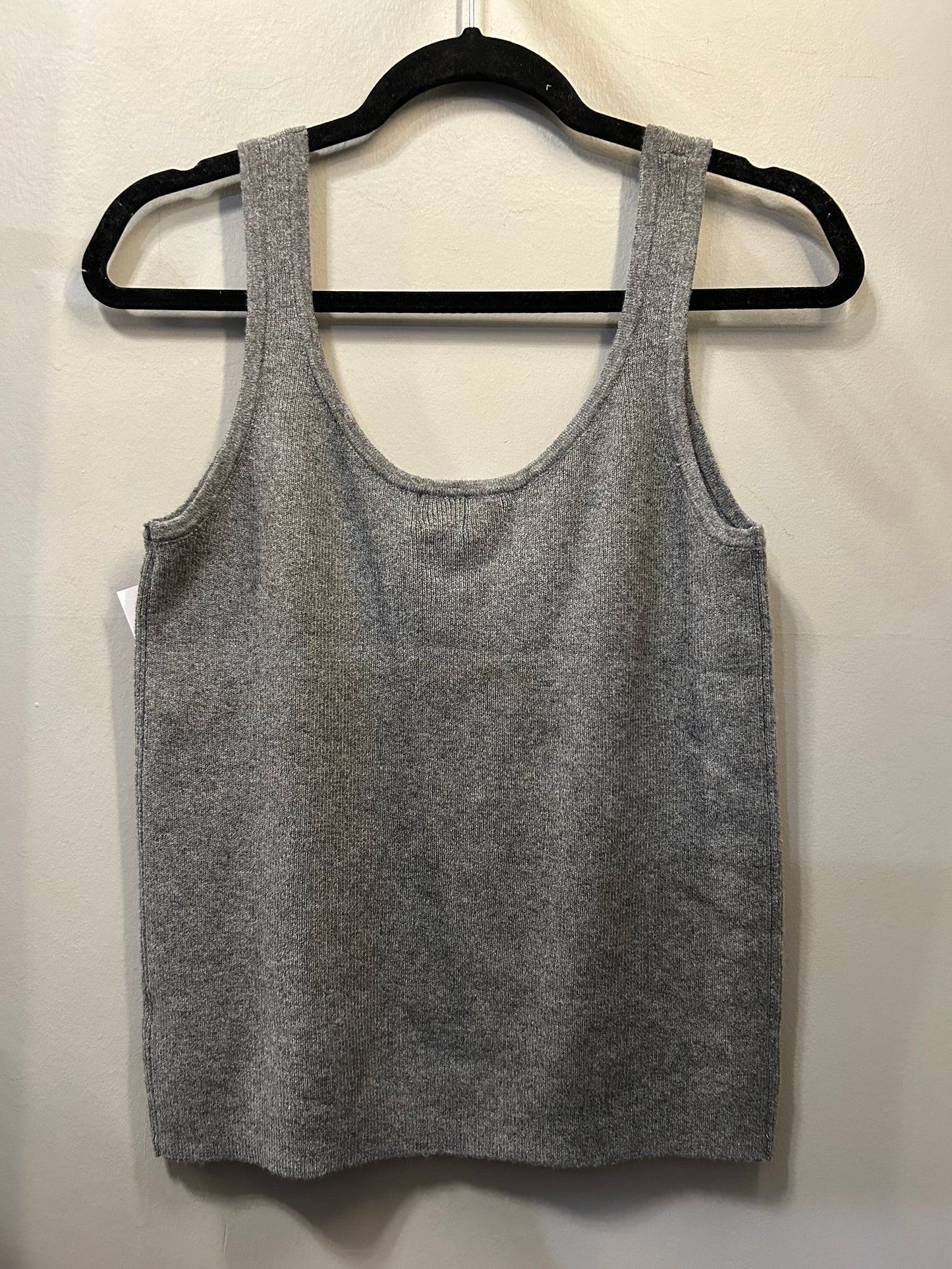 Top Sleeveless By A New Day In Grey, Size: L
