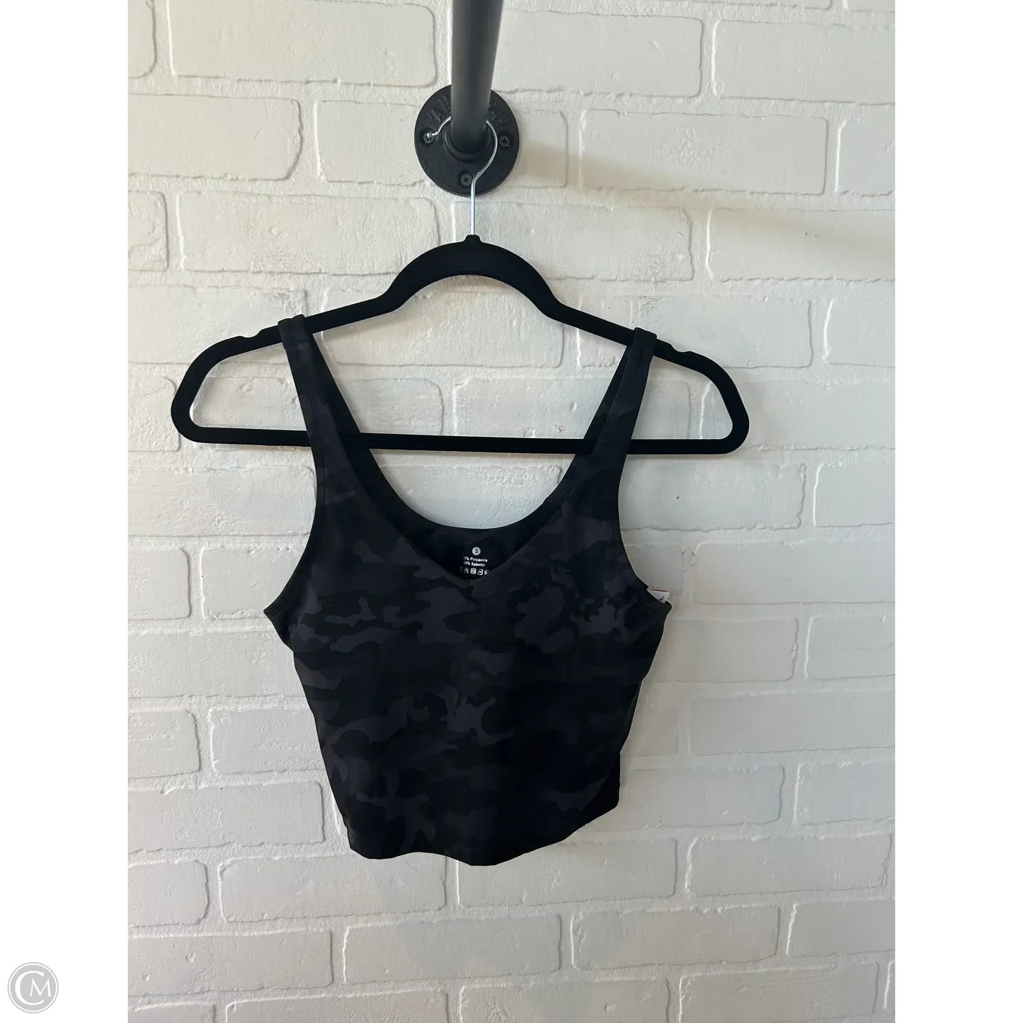 Athletic Tank Top By Clothes Mentor In Black, Size: S