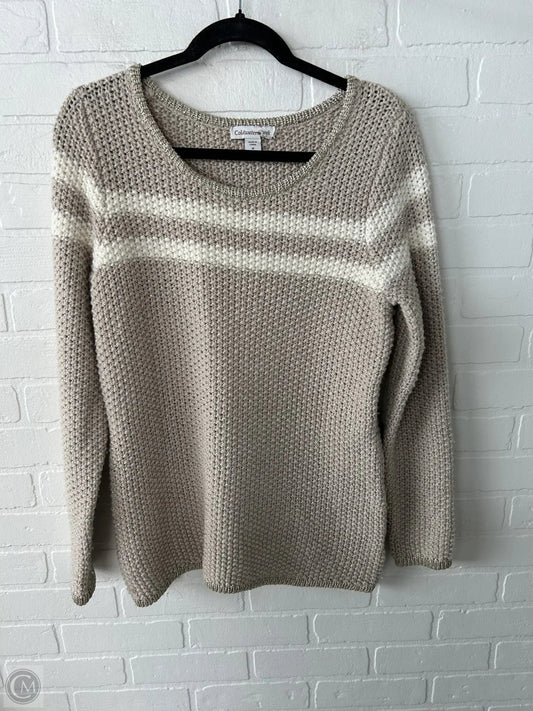 Sweater By Coldwater Creek In Gold, Size: M