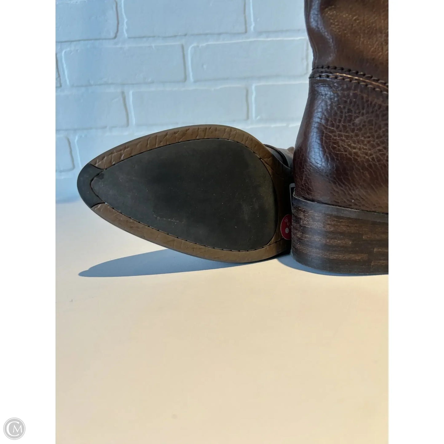 Boots Ankle Flats By Sam Edelman In Brown, Size: 7.5