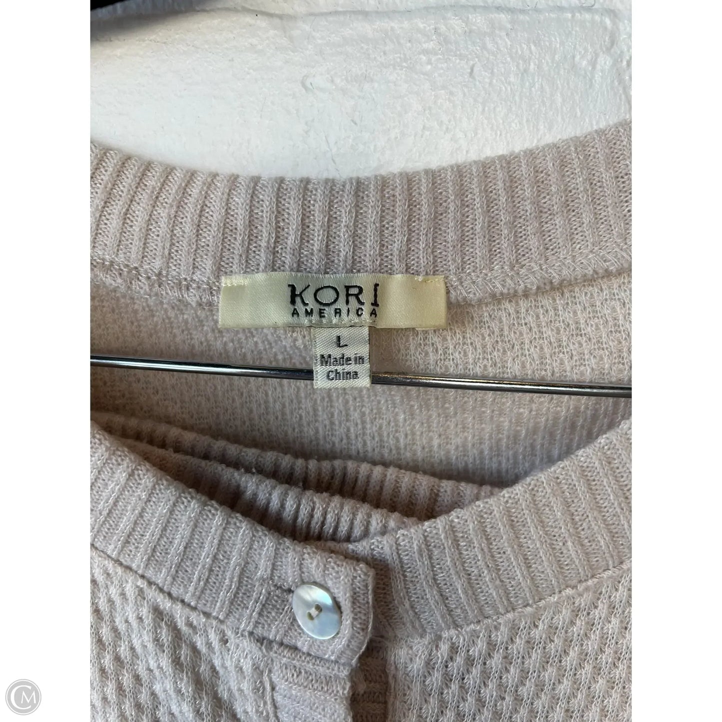 Lounge Set Pants By Kori America In Tan, Size: L