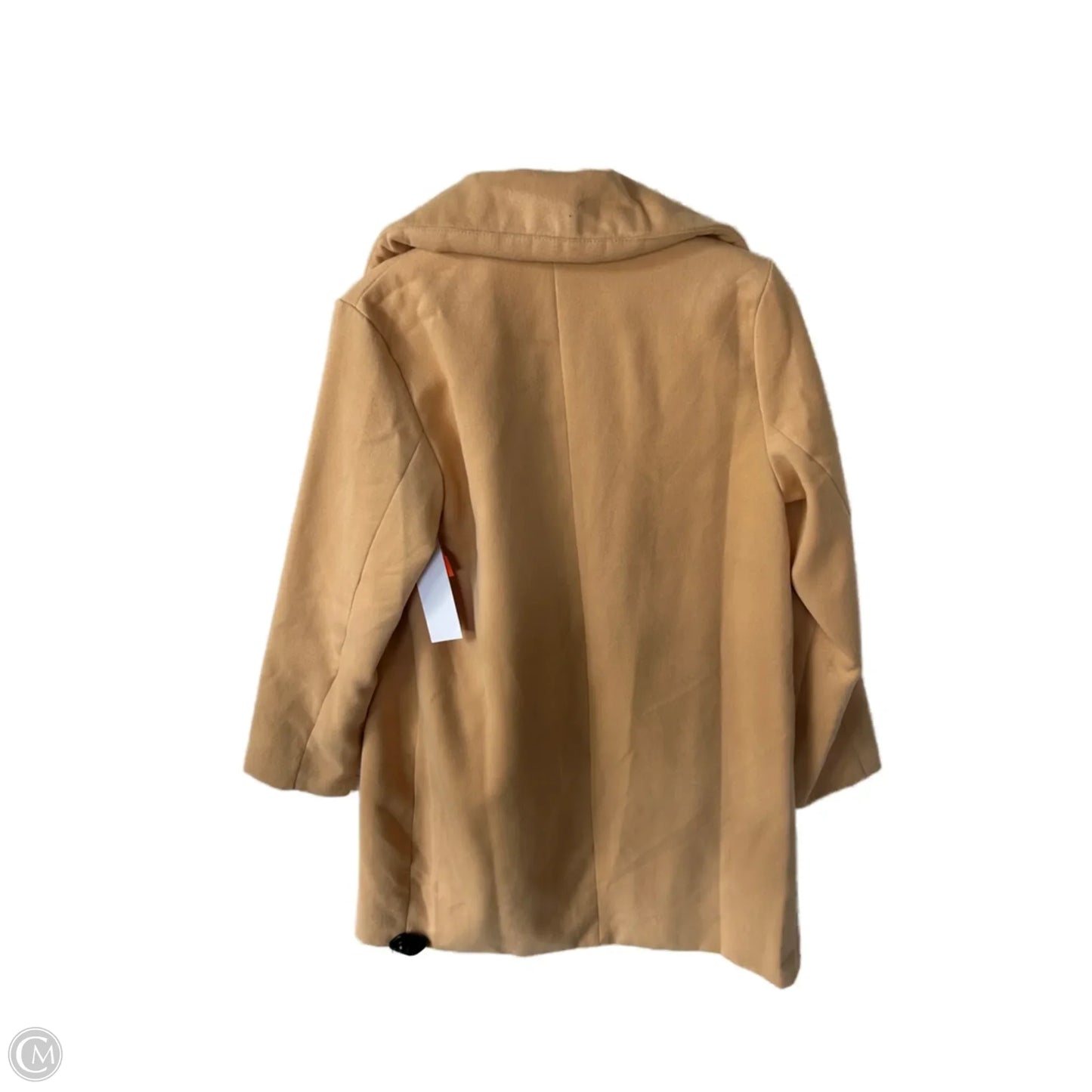 Coat Peacoat By Fashion Nova In Tan, Size: Xs