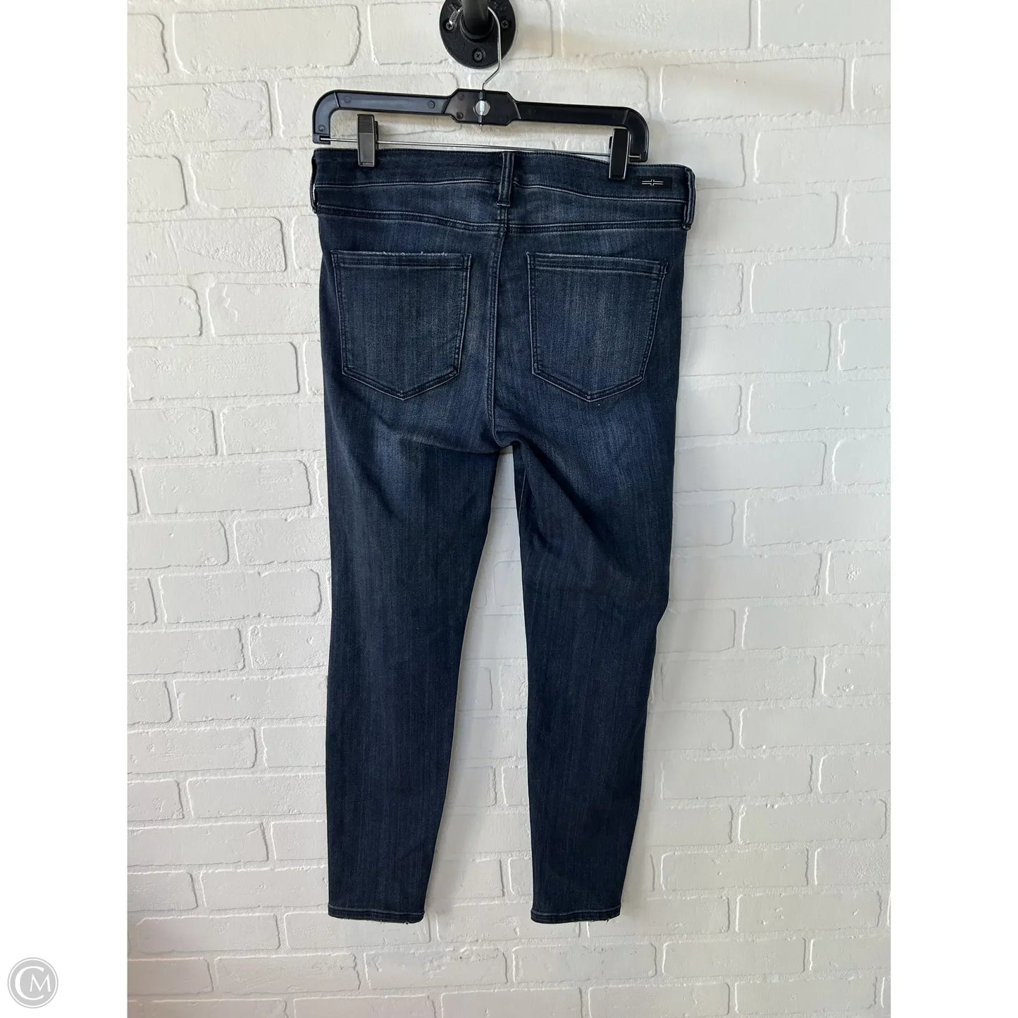 Jeans Straight By Liverpool In Blue Denim, Size: 12