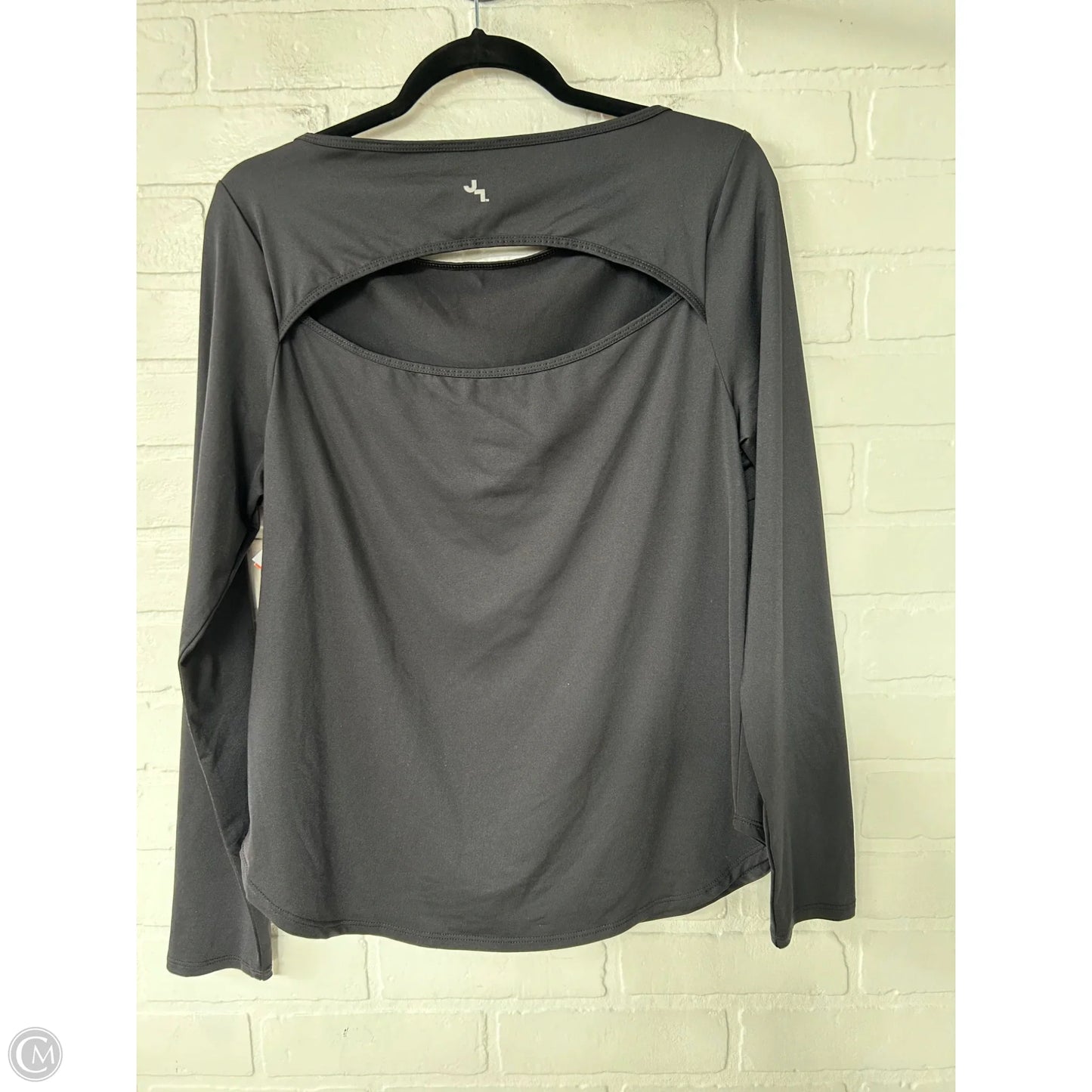 Athletic Top Long Sleeve Crewneck By Joy Lab In Black, Size: Xl