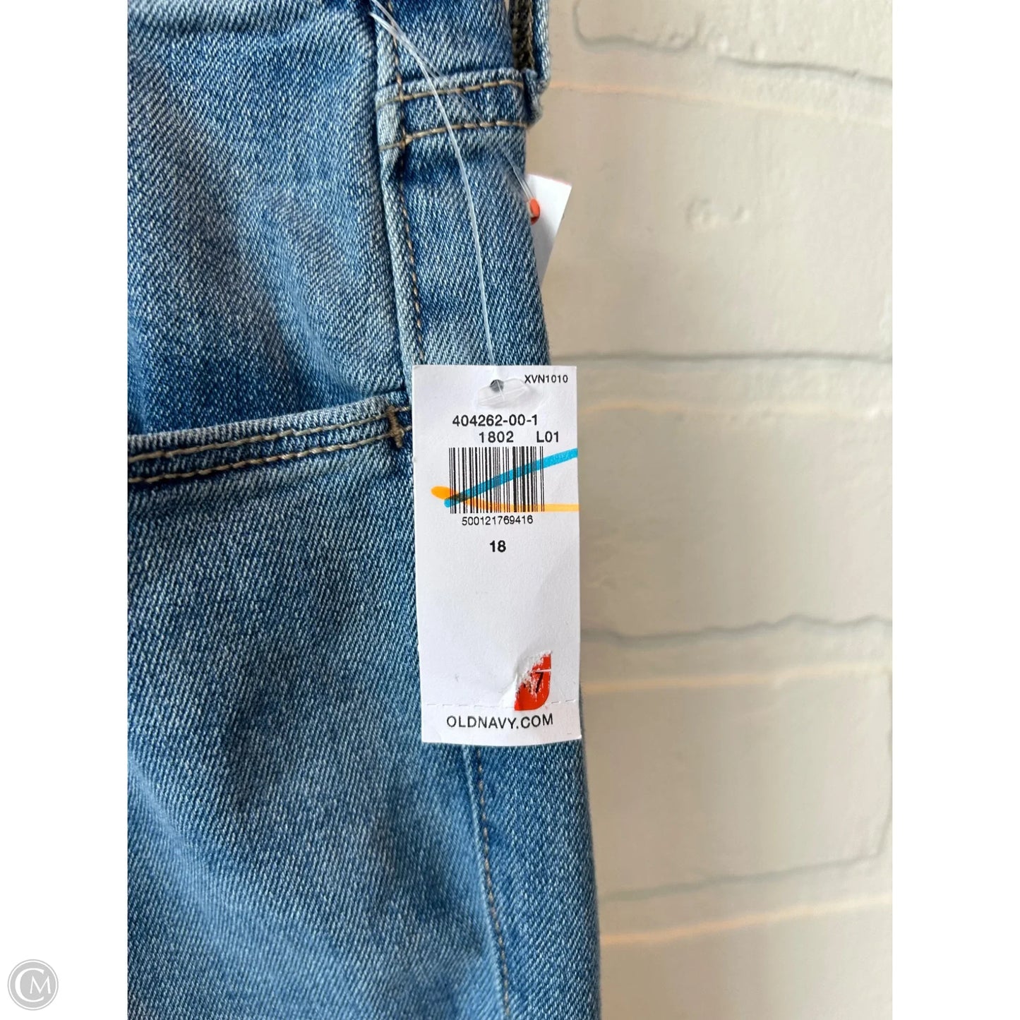 Jeans Boot Cut By Old Navy In Blue Denim, Size: 18