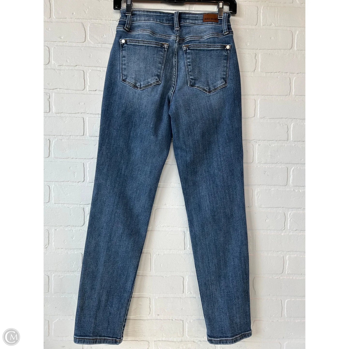 Jeans Skinny By Judy Blue In Blue Denim, Size: 0