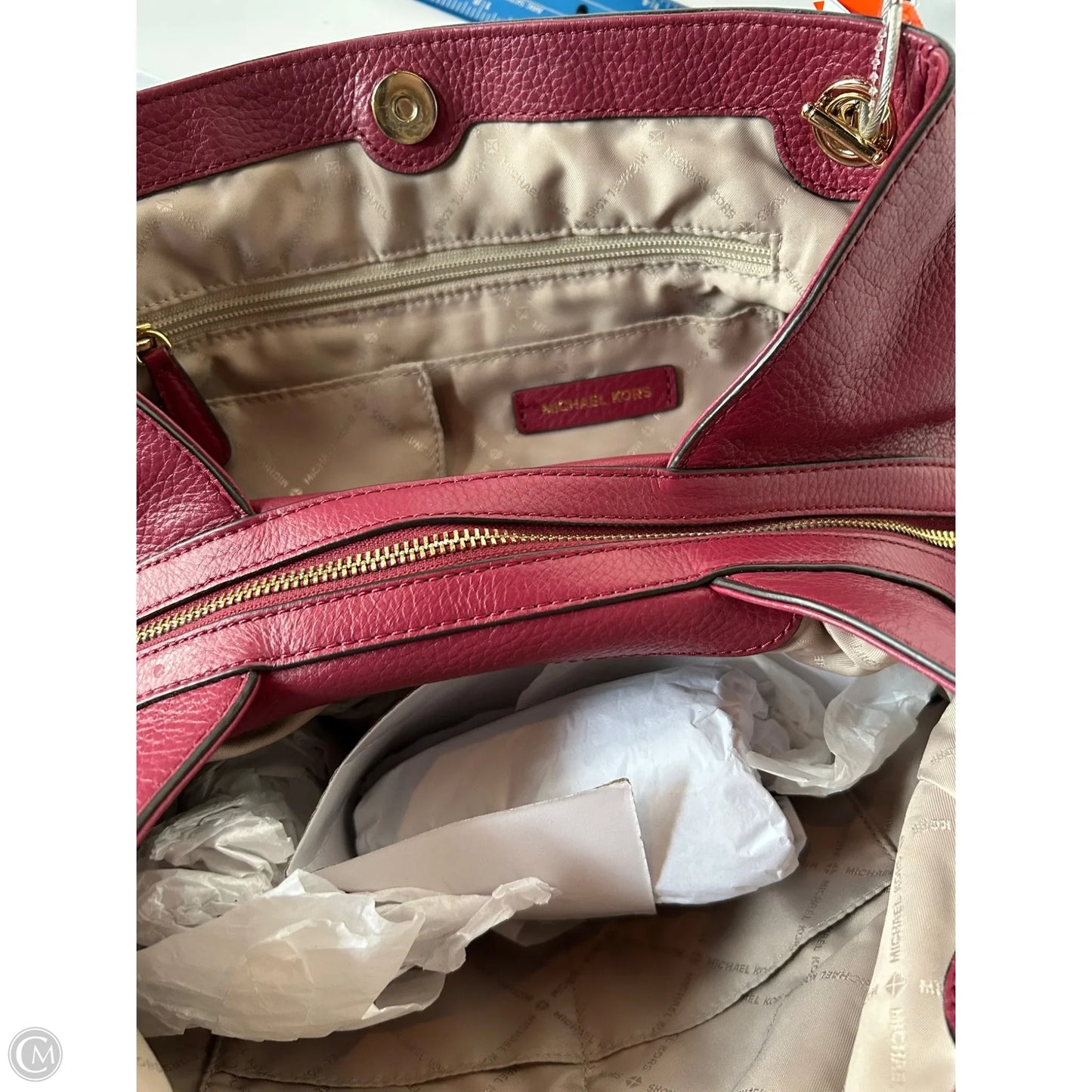 Handbag Designer By Michael Kors, Size: Medium