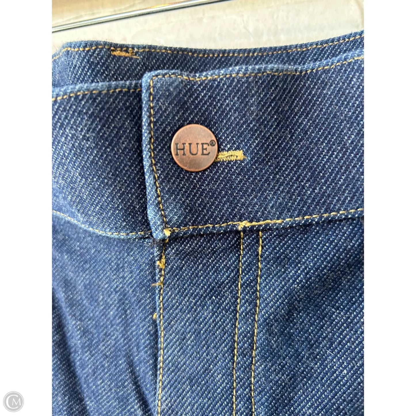 Jeans Jeggings By Hue In Blue Denim, Size: 18