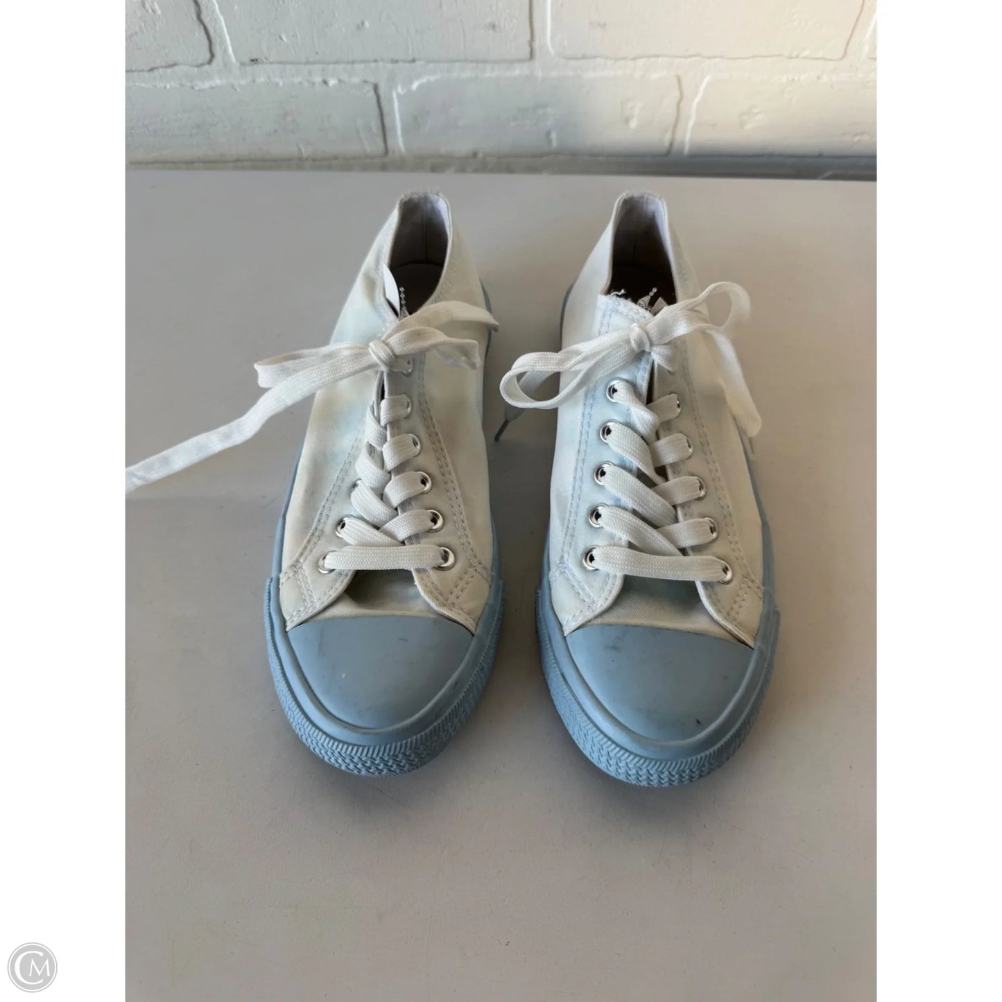 Shoes Sneakers By Bp In Blue & White, Size: 8.5