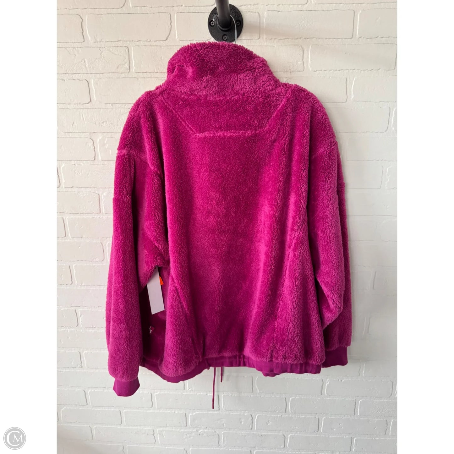Jacket Fleece By Joy Lab In Pink, Size: L