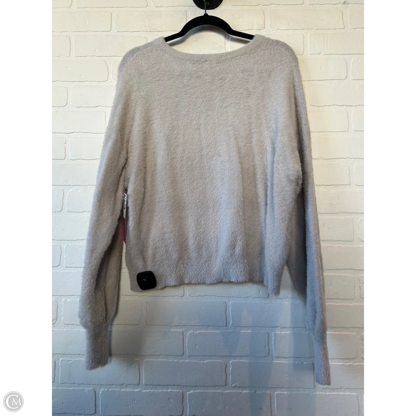 Sweater By Express In Grey, Size: L