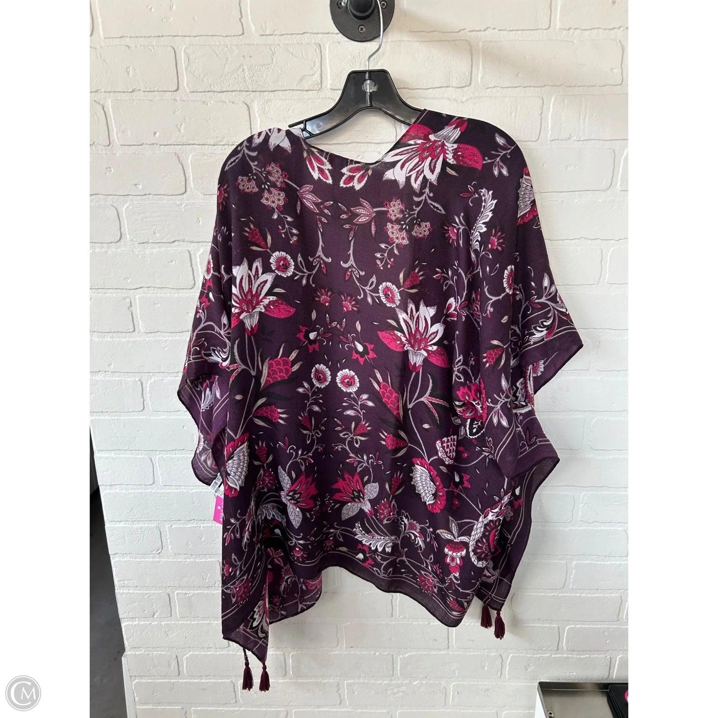 Kimono By Chicos In Purple, Size: S
