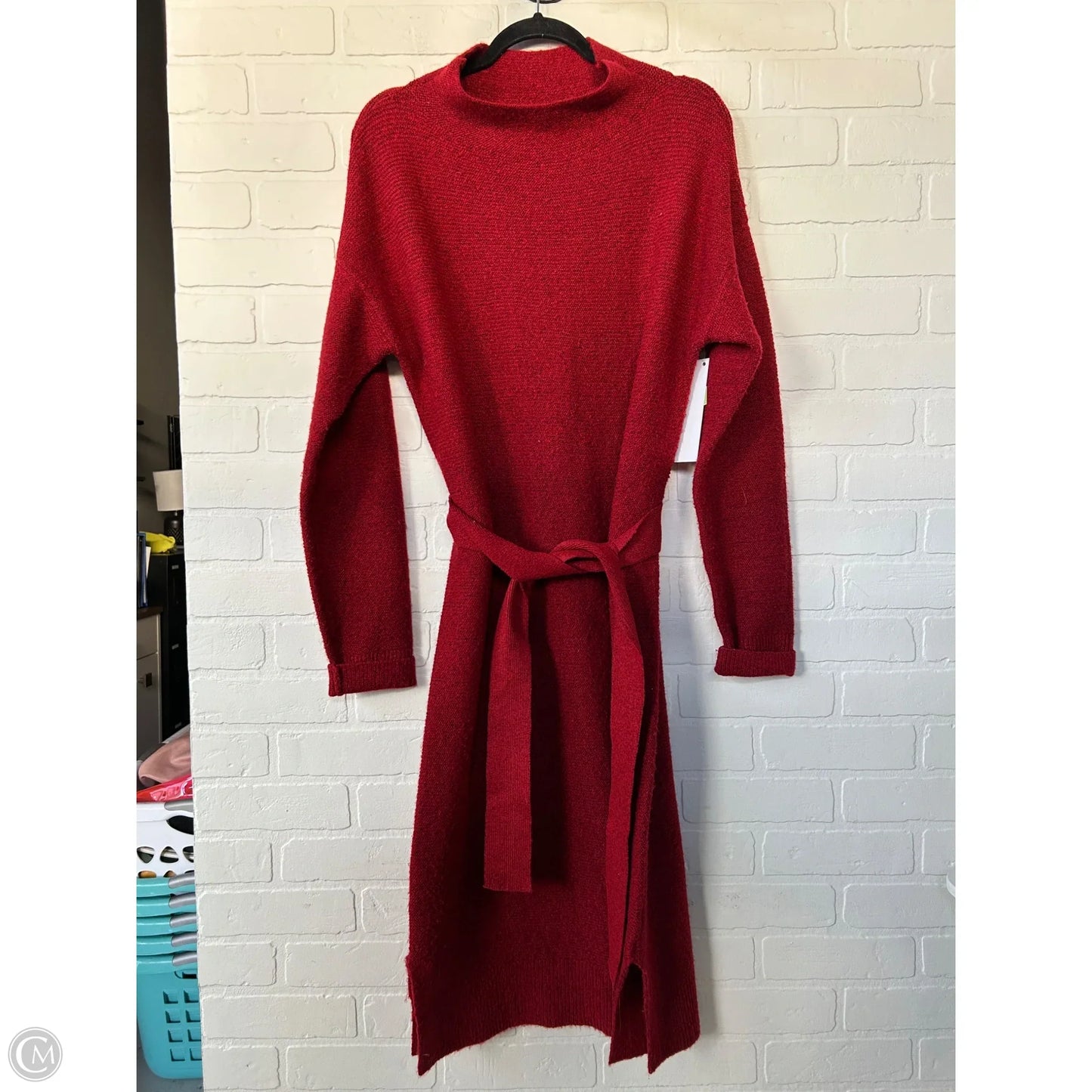 Dress Sweater By A New Day In Red, Size: M
