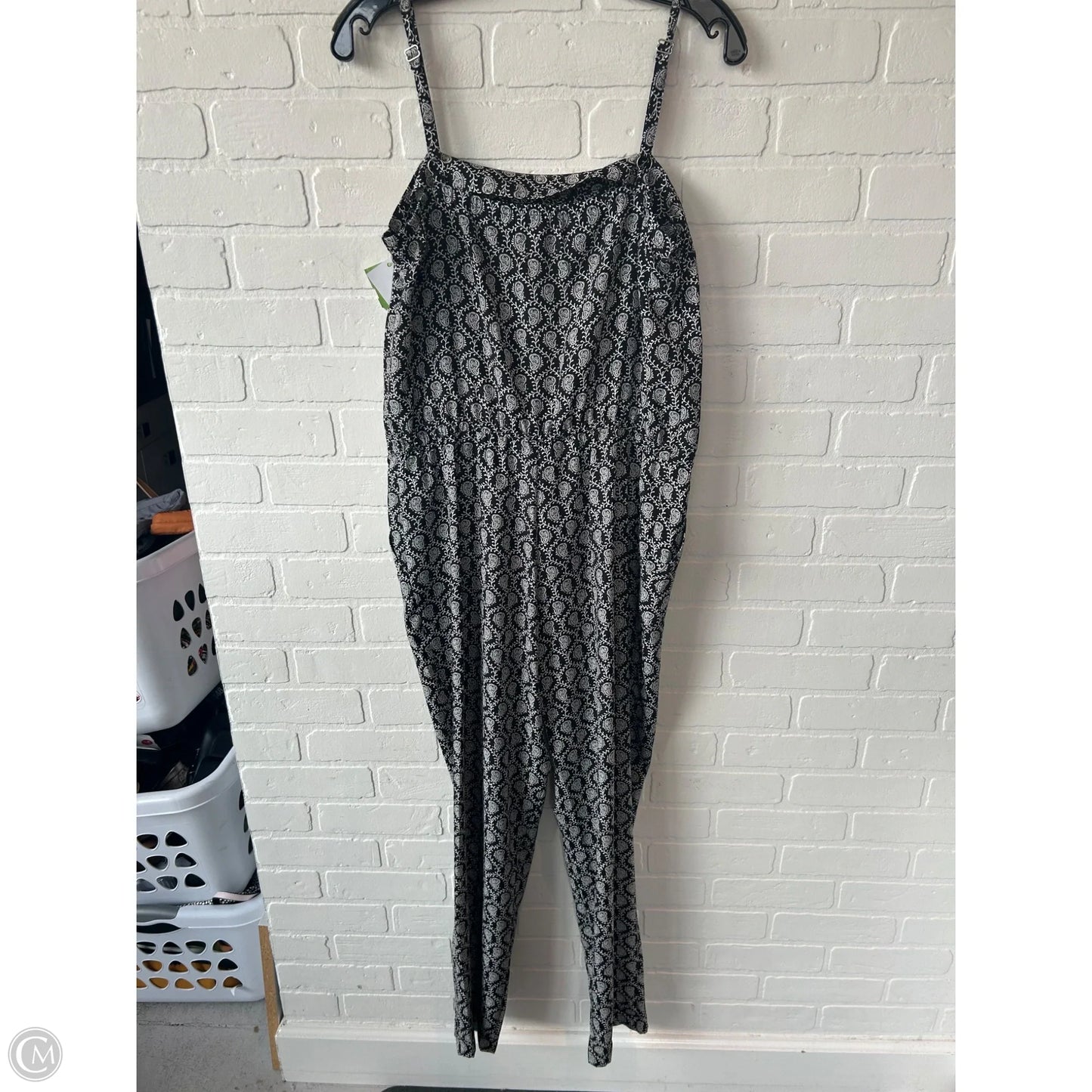 Jumpsuit By Loft In Black & White, Size: S
