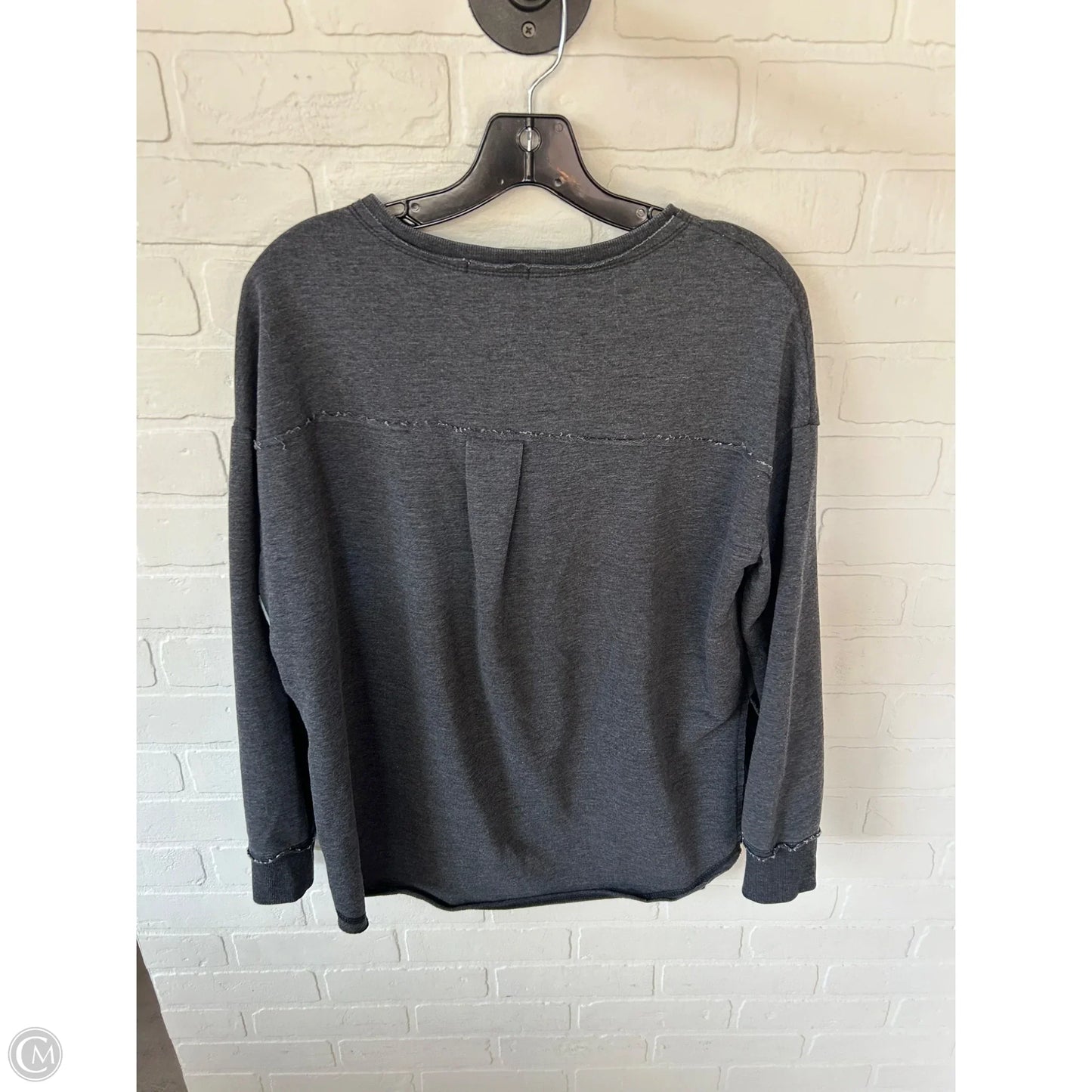 Sweatshirt Crewneck By Z Supply In Grey, Size: S