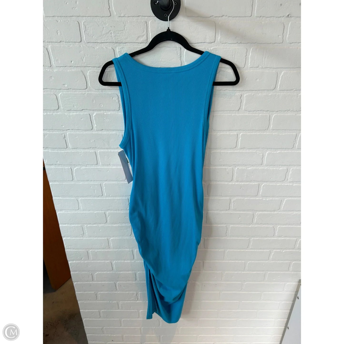 Dress Casual Midi By A New Day In Blue, Size: Xl