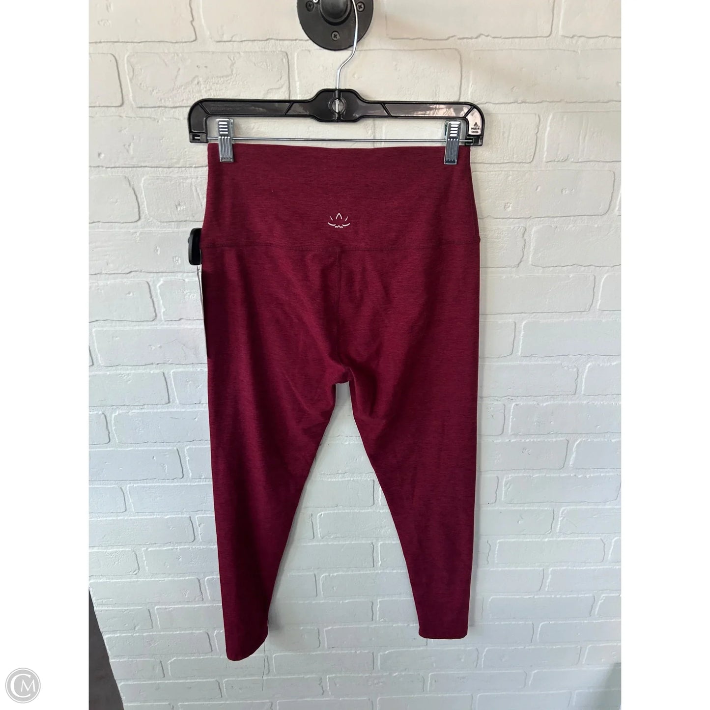 Athletic Leggings By Beyond Yoga In Red, Size: 12