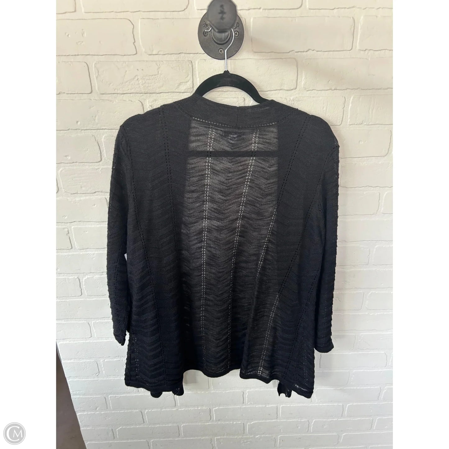 Cardigan By Croft And Barrow In Black, Size: Xl