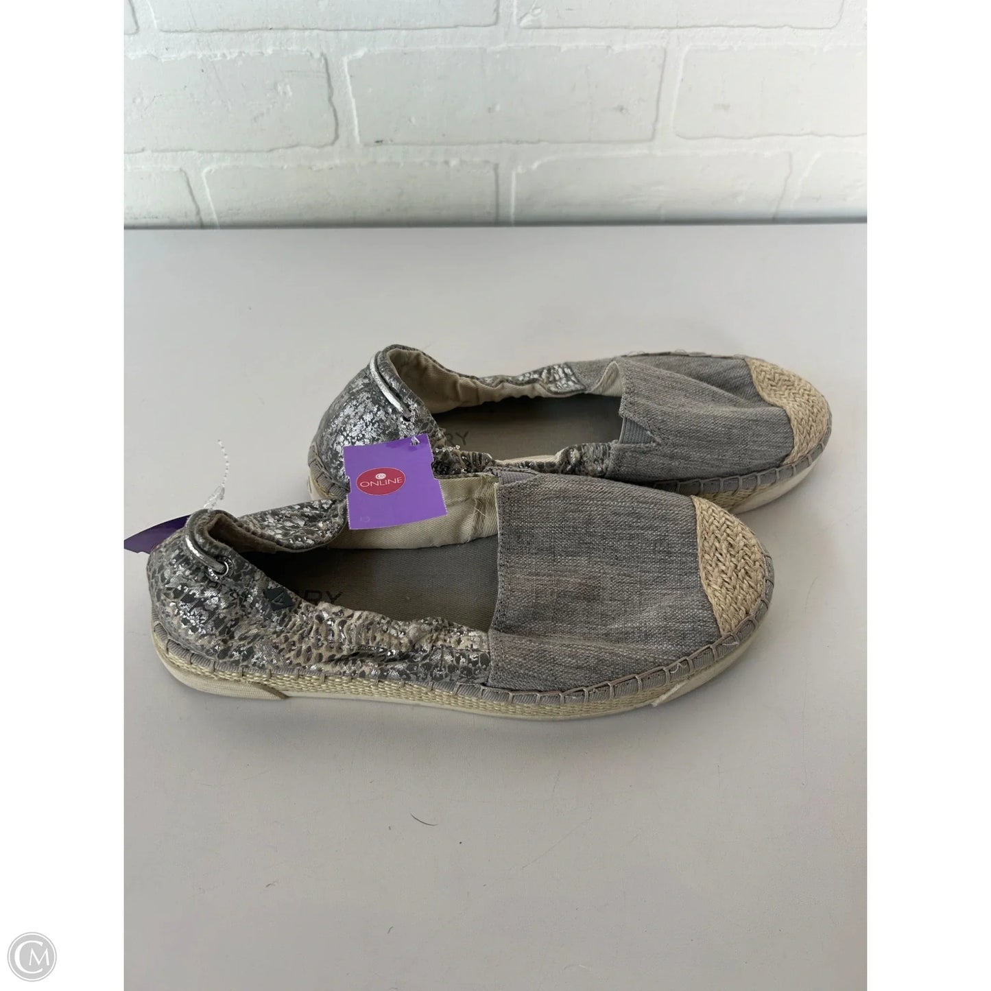 Shoes Flats By Sperry In Grey, Size: 7.5
