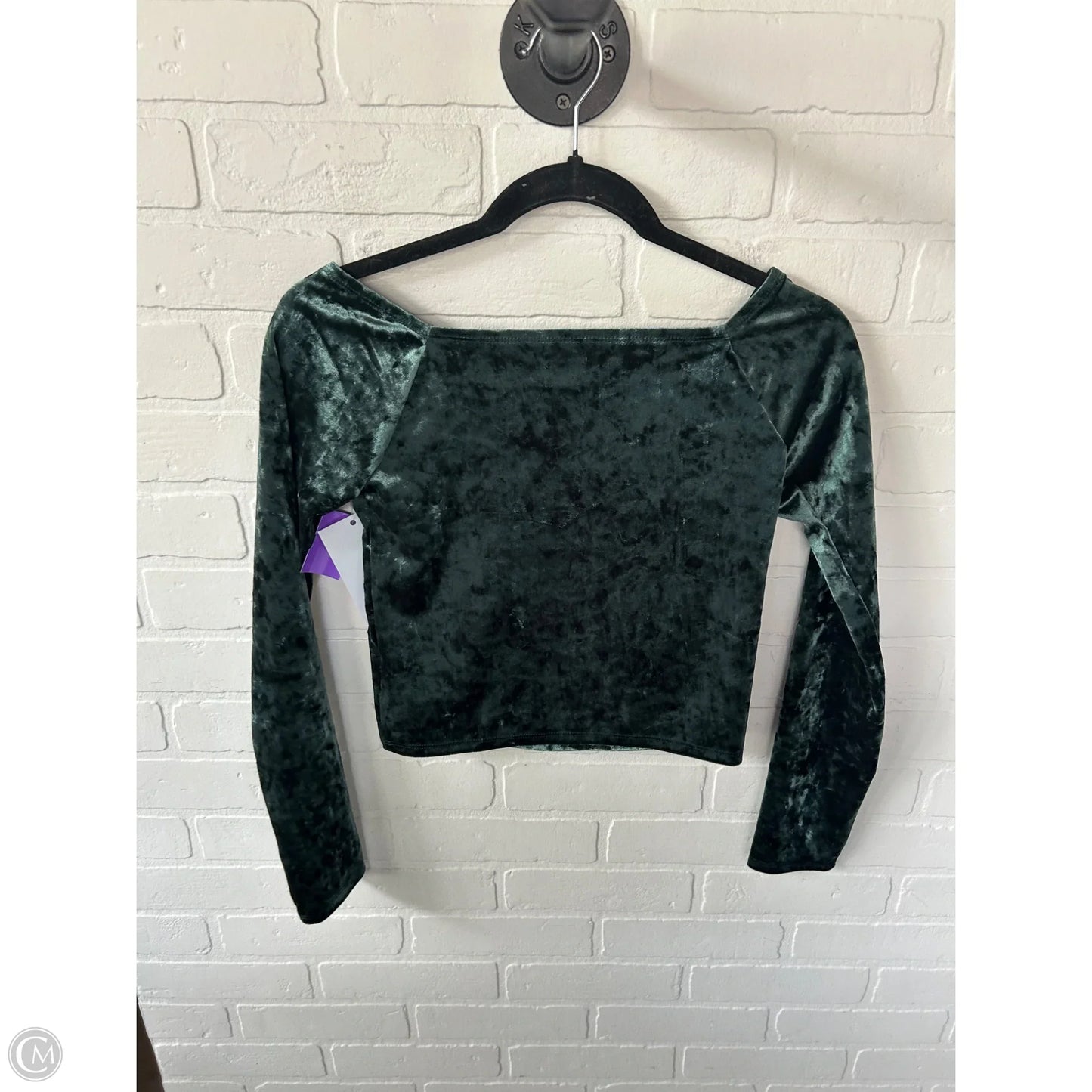 Top Long Sleeve By Gap In Green, Size: S