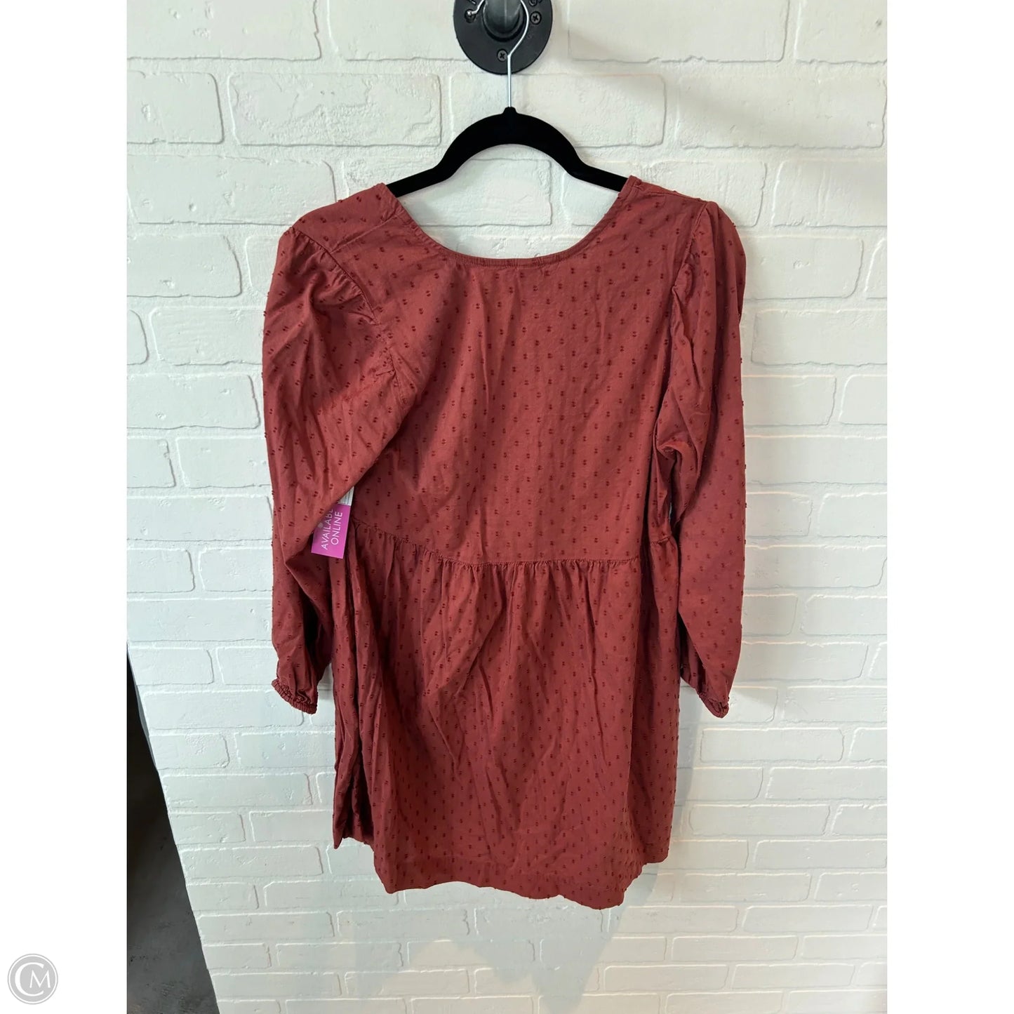 Dress Casual Short By Old Navy In Red, Size: S