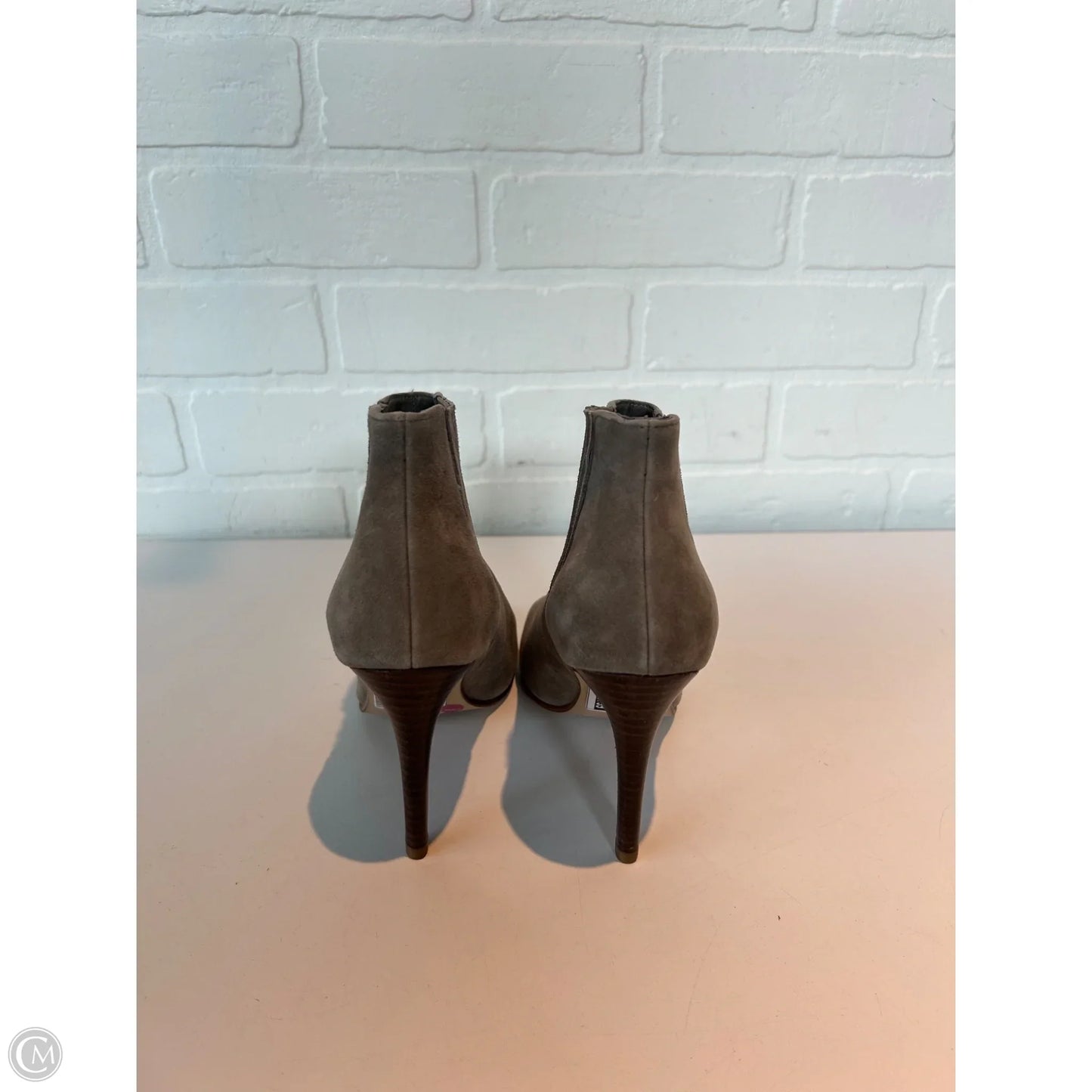 Sandals Heels Stiletto By Halogen In Tan, Size: 6