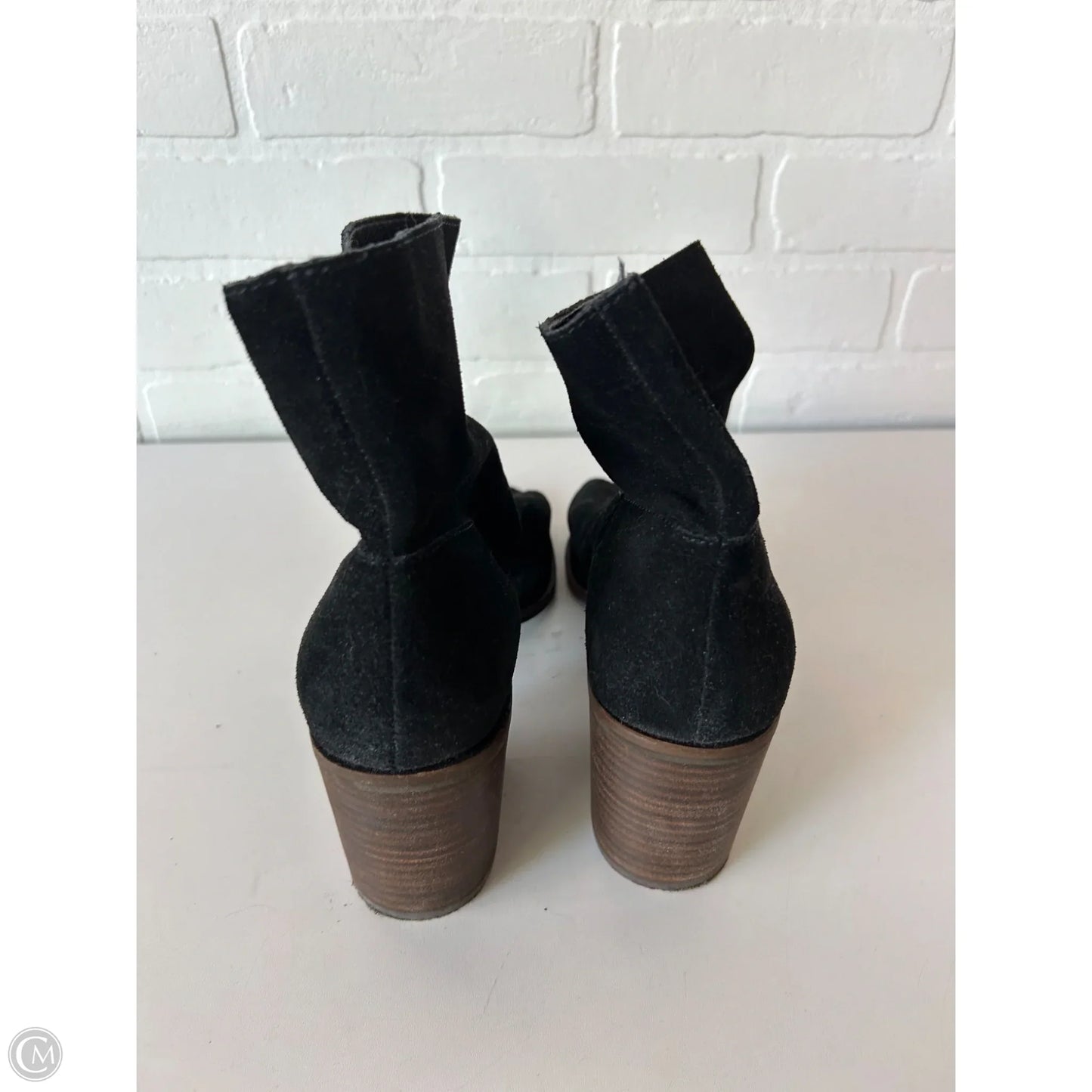 Sandals Heels Block By Lucky Brand In Black, Size: 11