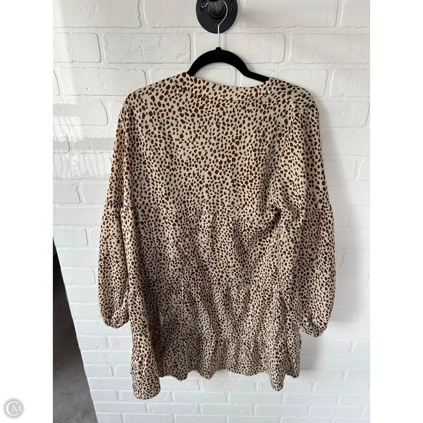 Dress Casual Short By Cme In Brown, Size: L