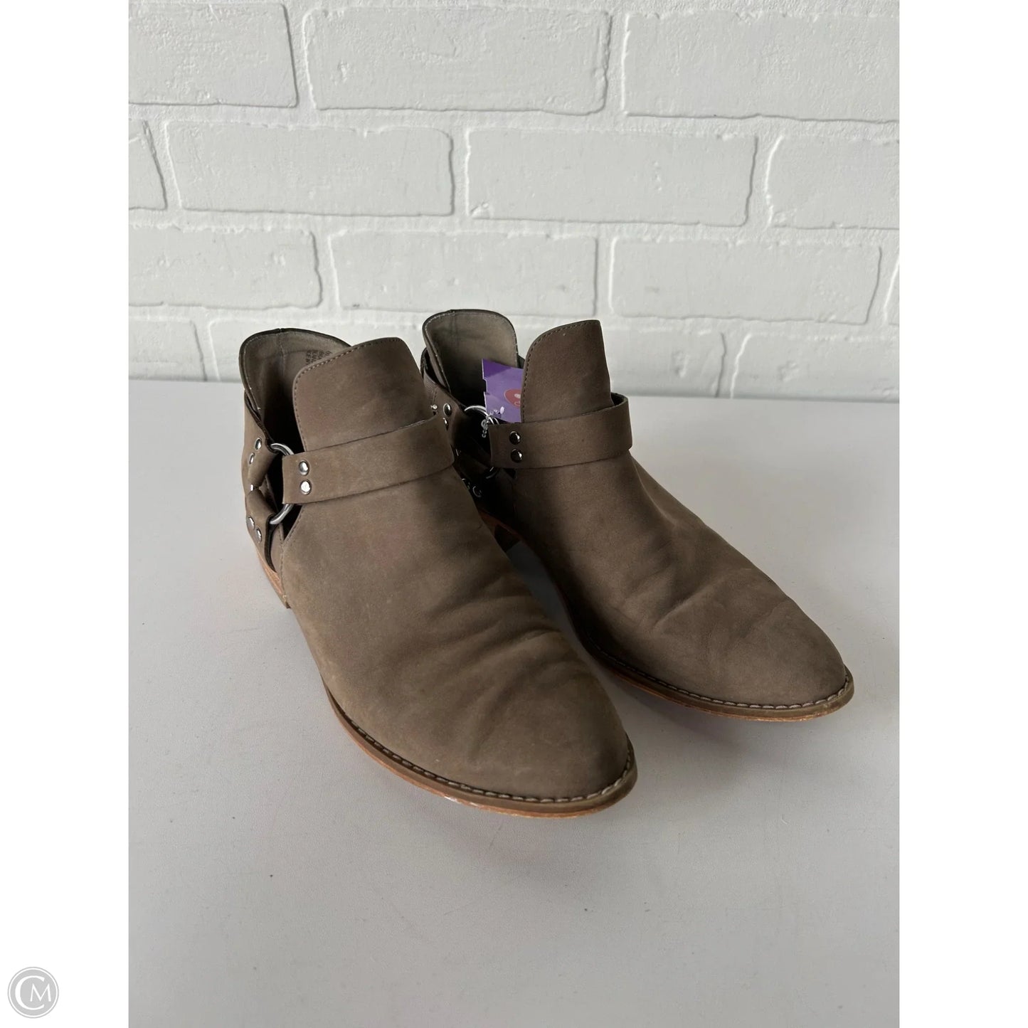 Boots Ankle Flats By Bp In Brown, Size: 6.5