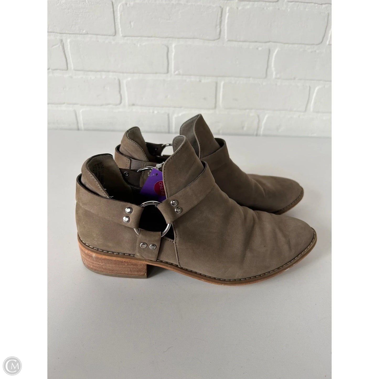 Boots Ankle Flats By Bp In Brown, Size: 6.5