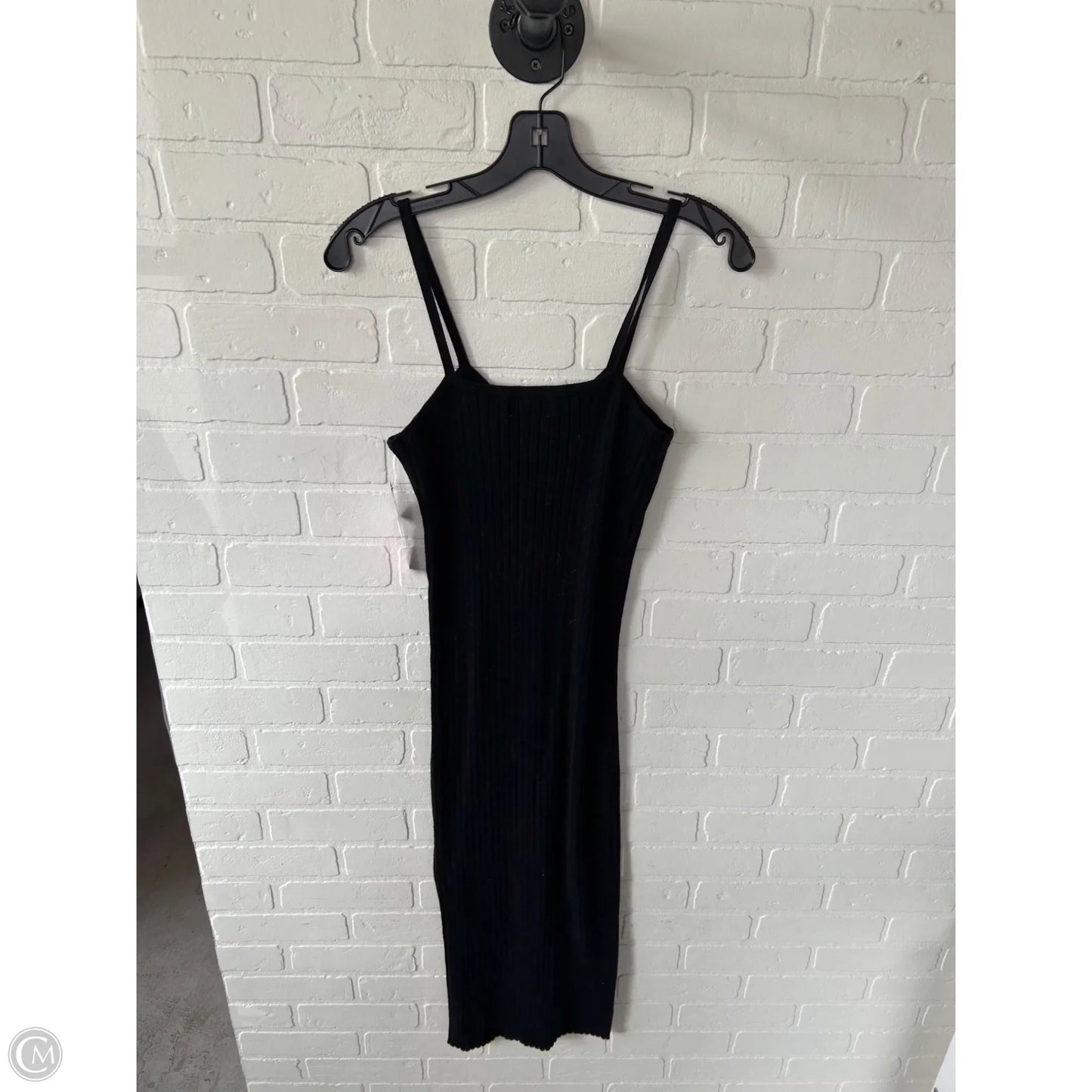 Dress Casual Midi By Universal Thread In Black, Size: M