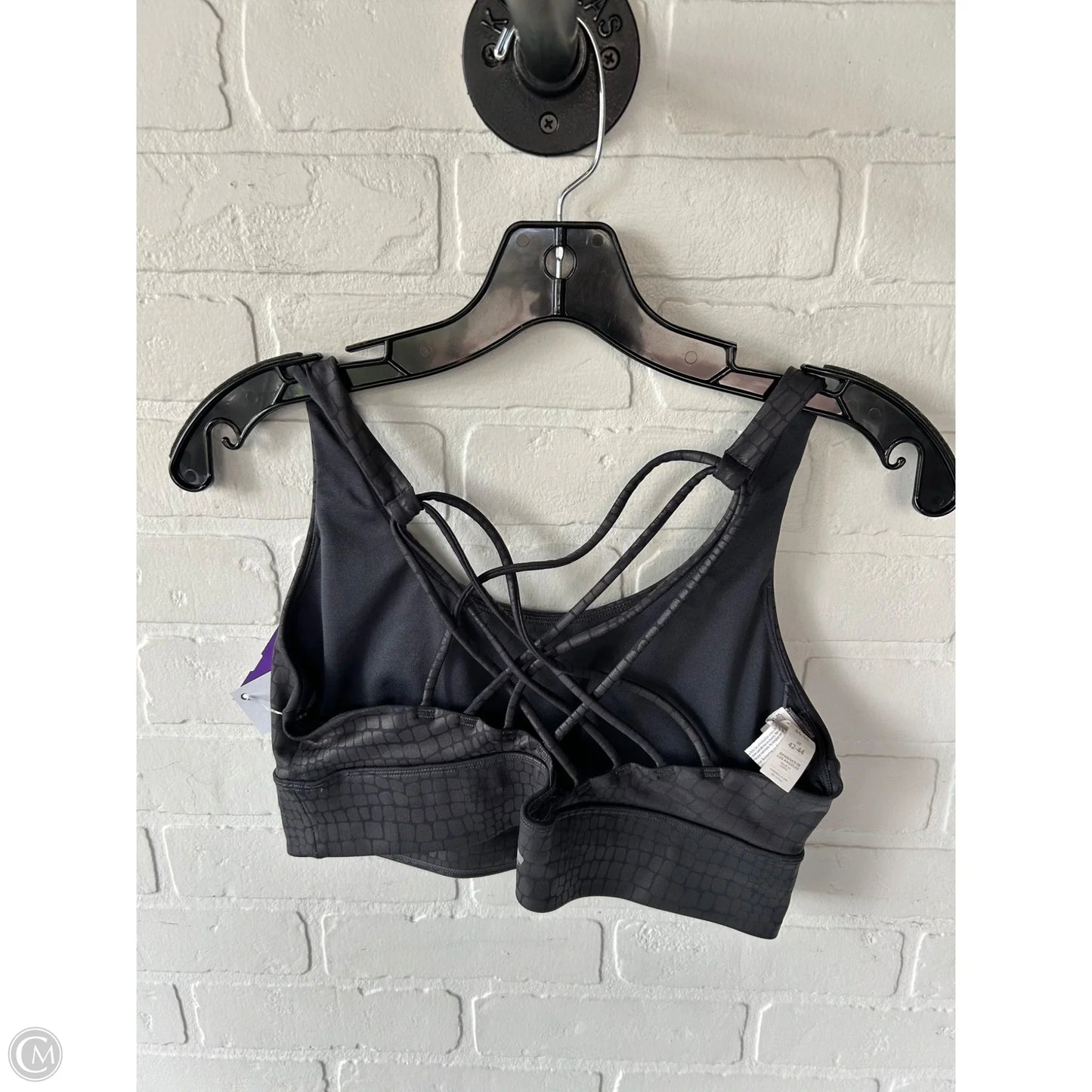 Athletic Bra By Marika In Grey, Size: L