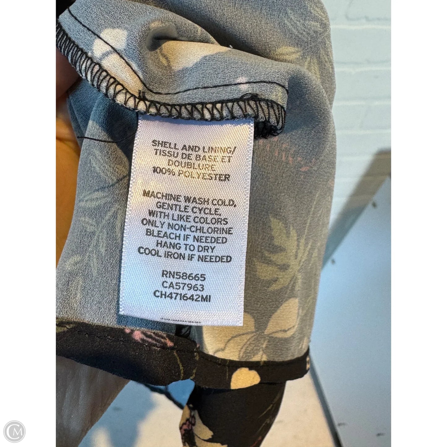 Dress Casual Midi By Chelsea 28 In Black & Green, Size: Xl