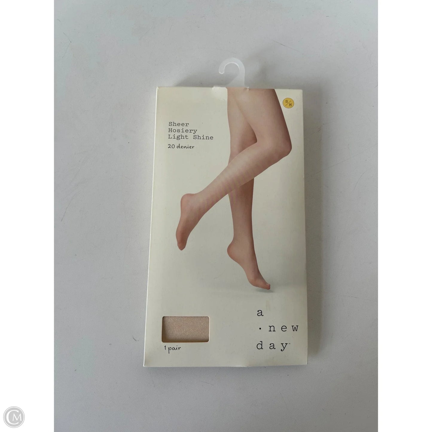 Tights By A New Day In Tan, Size: S