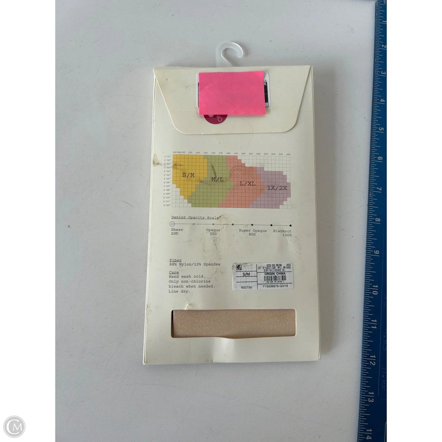 Tights By A New Day In Tan, Size: S